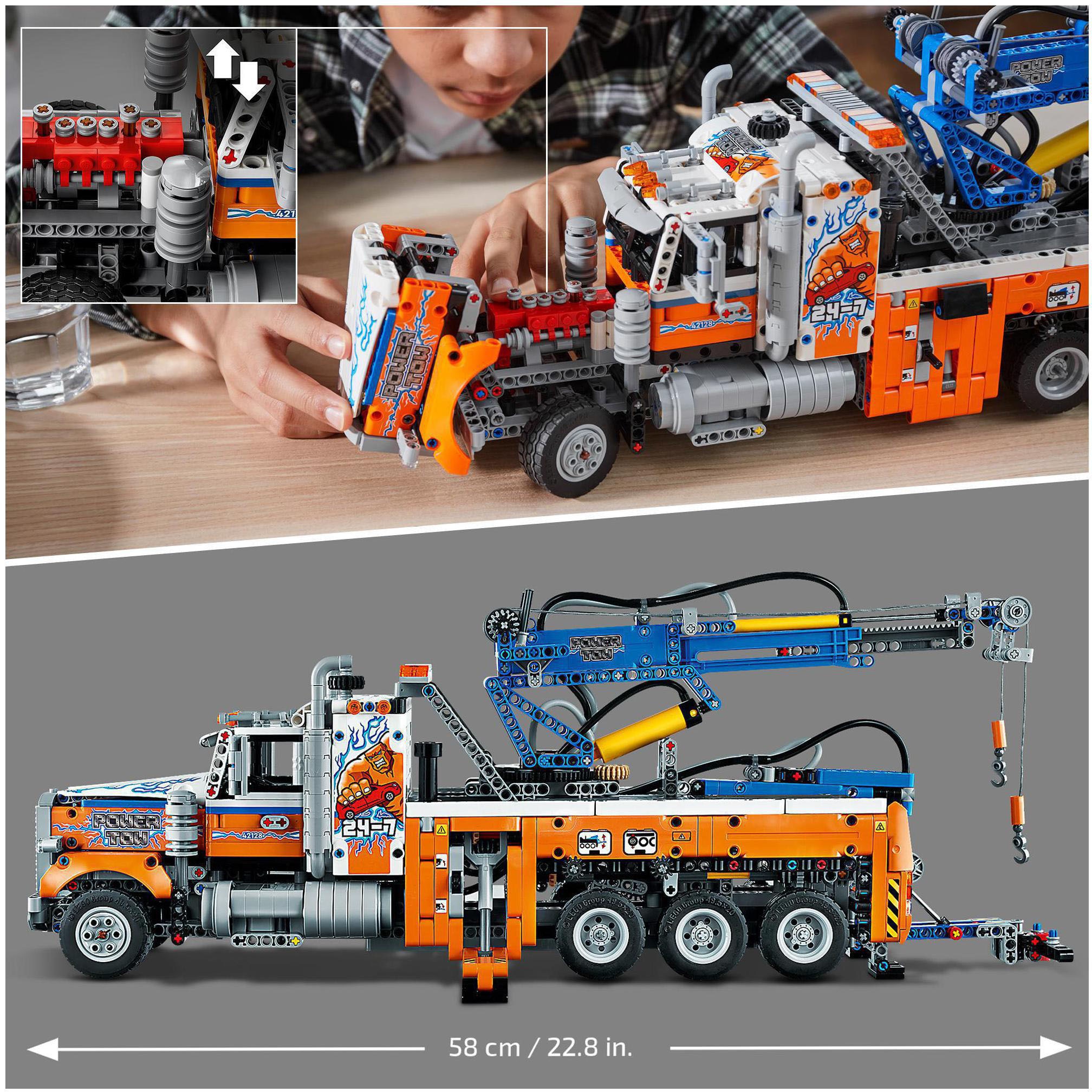 LEGO® Konstruktionsspielsteine »Schwerlast-Abschleppwagen (42128), LEGO® Technic«, (2017 St.), Made in Europe