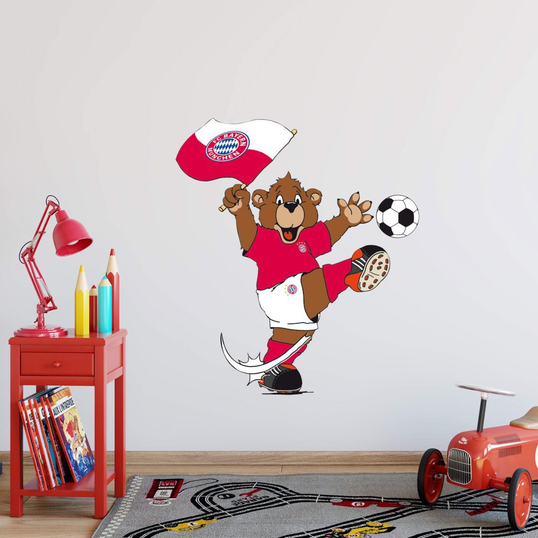 Image of Wall-Art Wandtattoo »FC Bayern München Berni winkt«, (1 St.) bei Ackermann Versand Schweiz