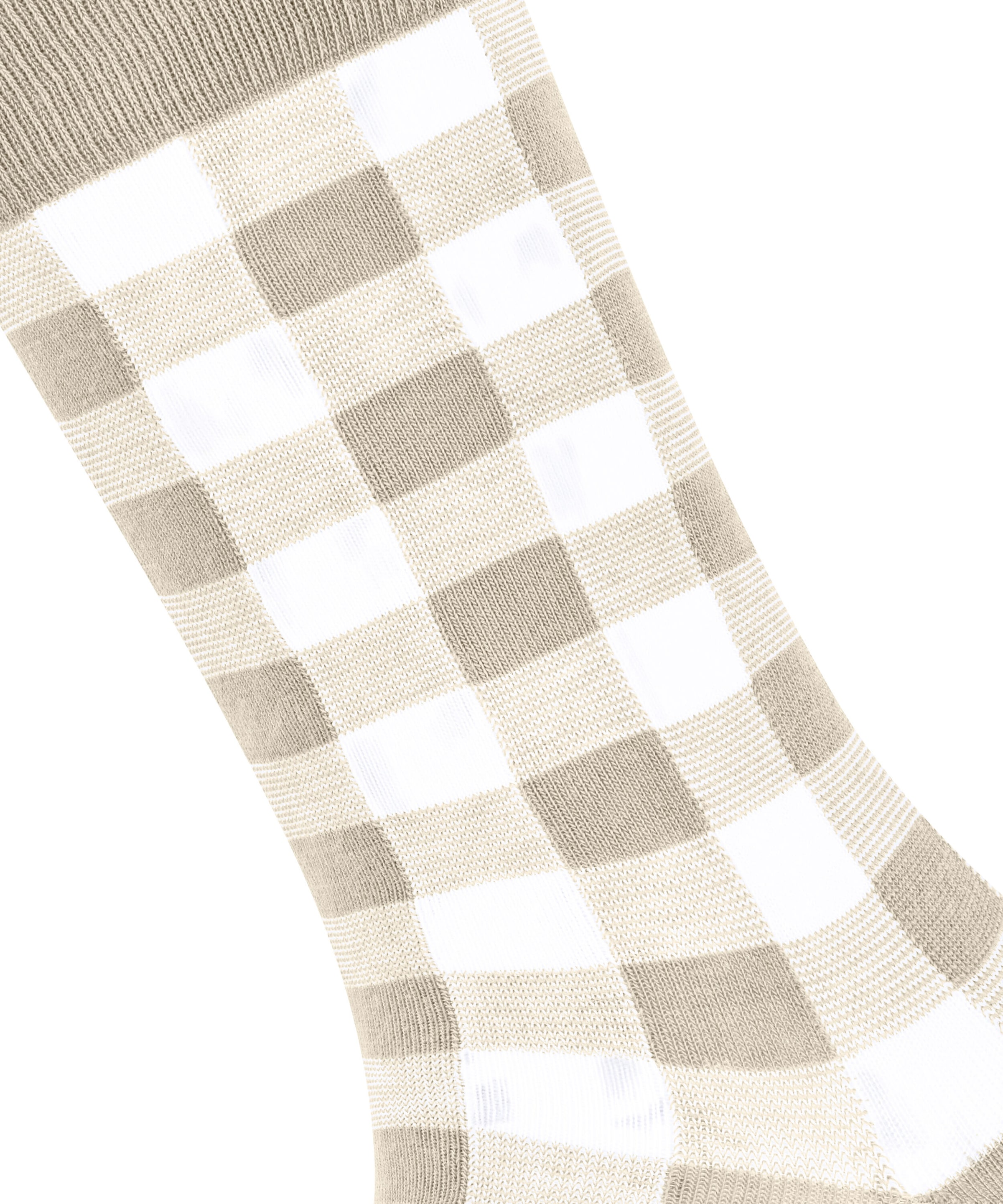 Burlington Chaussettes »Vichy« Taille unique 36-41, motif à carreaux, coton peigné