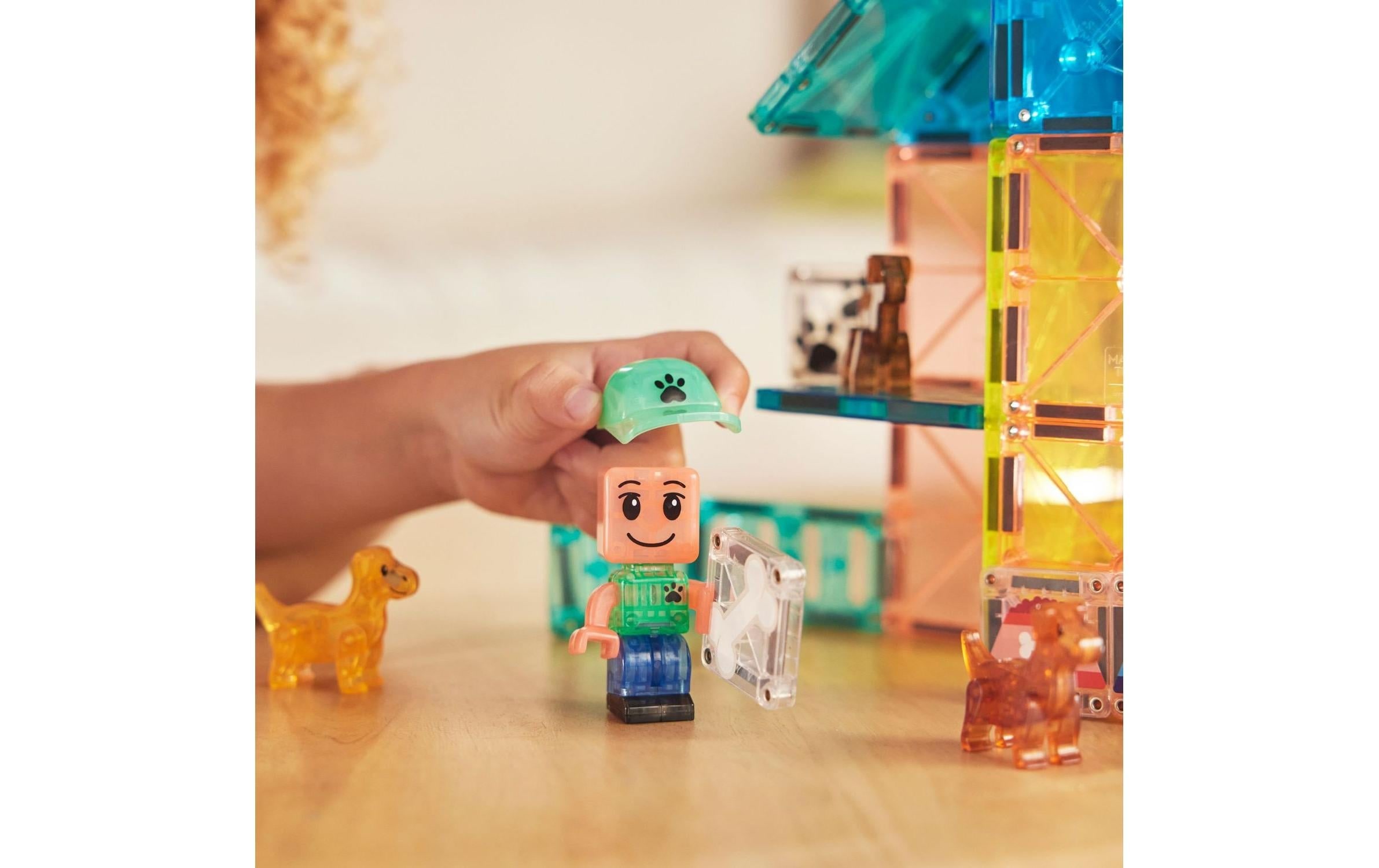   Steinbaukasten »Magna-Tiles Puppy Park 27 Teile«