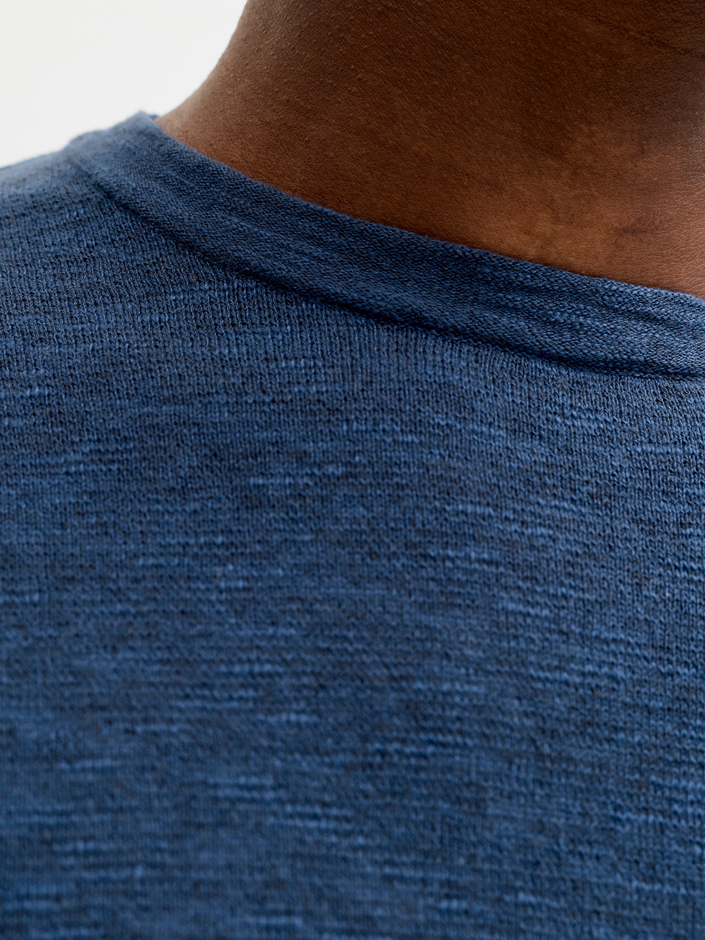 Jack & Jones Pull à col rond »JJESUMMER KNIT CREW NECK SN« mit Rundhalsausschnitt