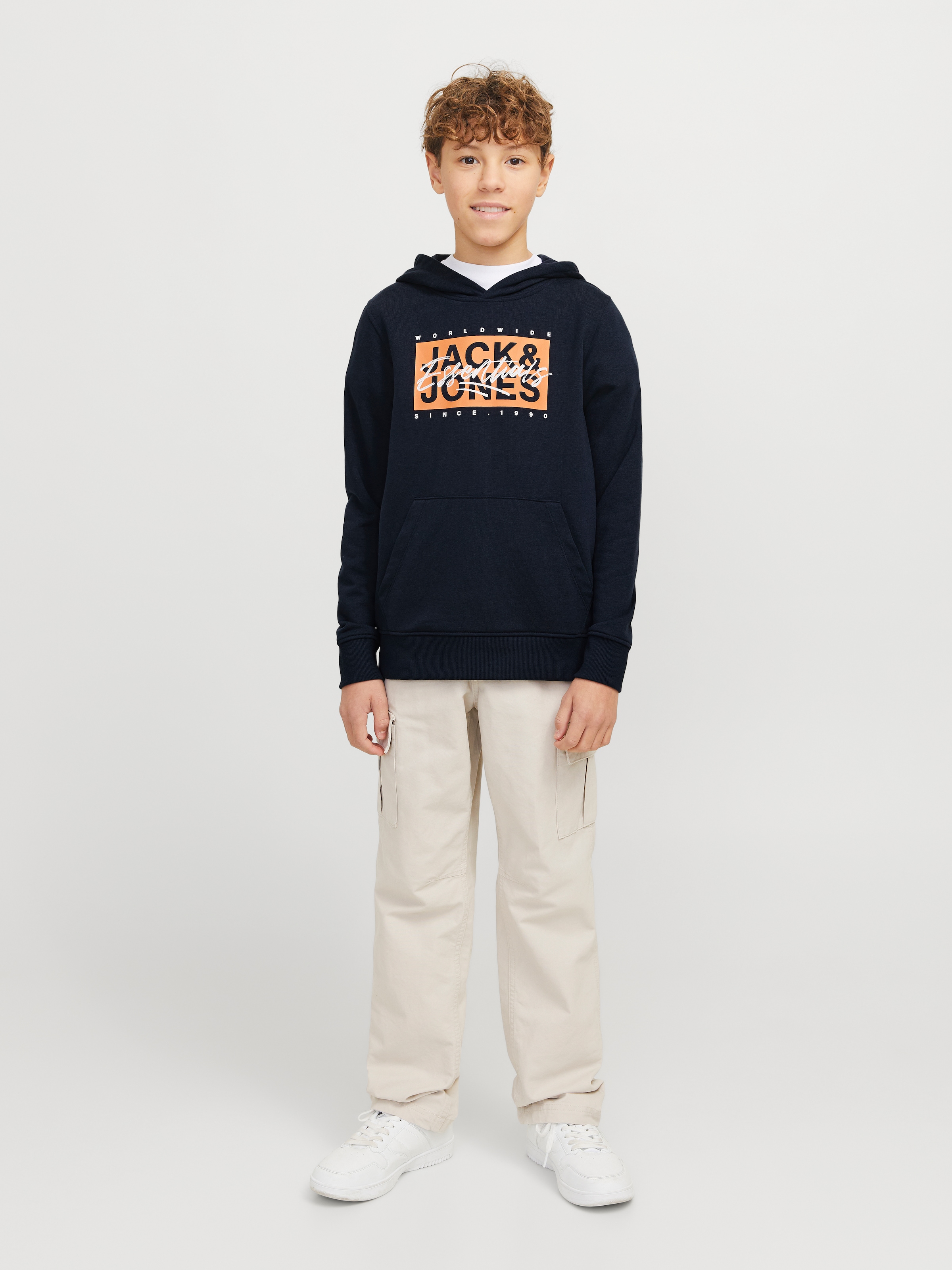 Jack & Jones Junior Kapuzensweatshirt »JJCOLTON SWEAT HOOD JNR«