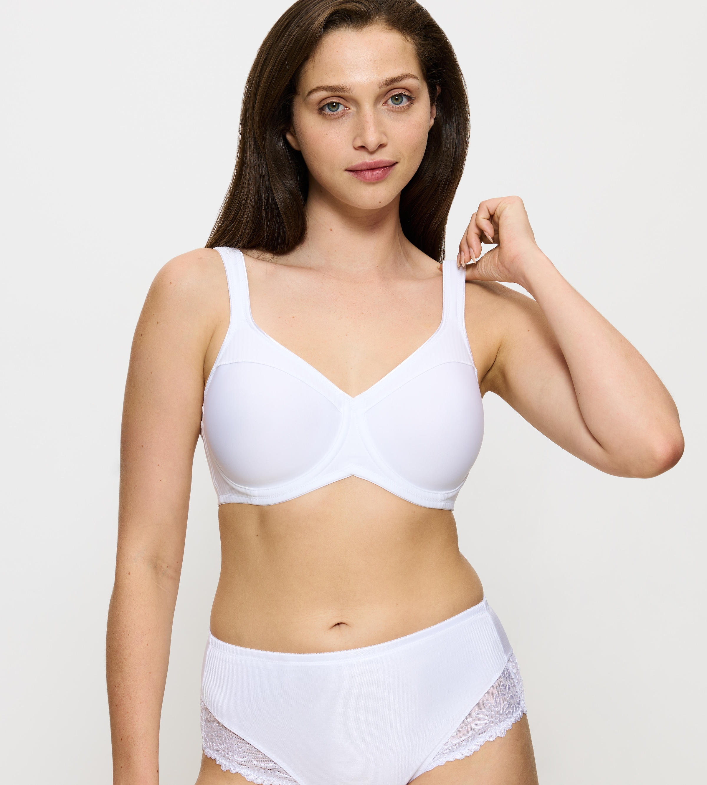 Image of Triumph Minimizer-BH "Modern Soft+Cotton" verkleinert die Brust optisch um eine Cup-Grösse