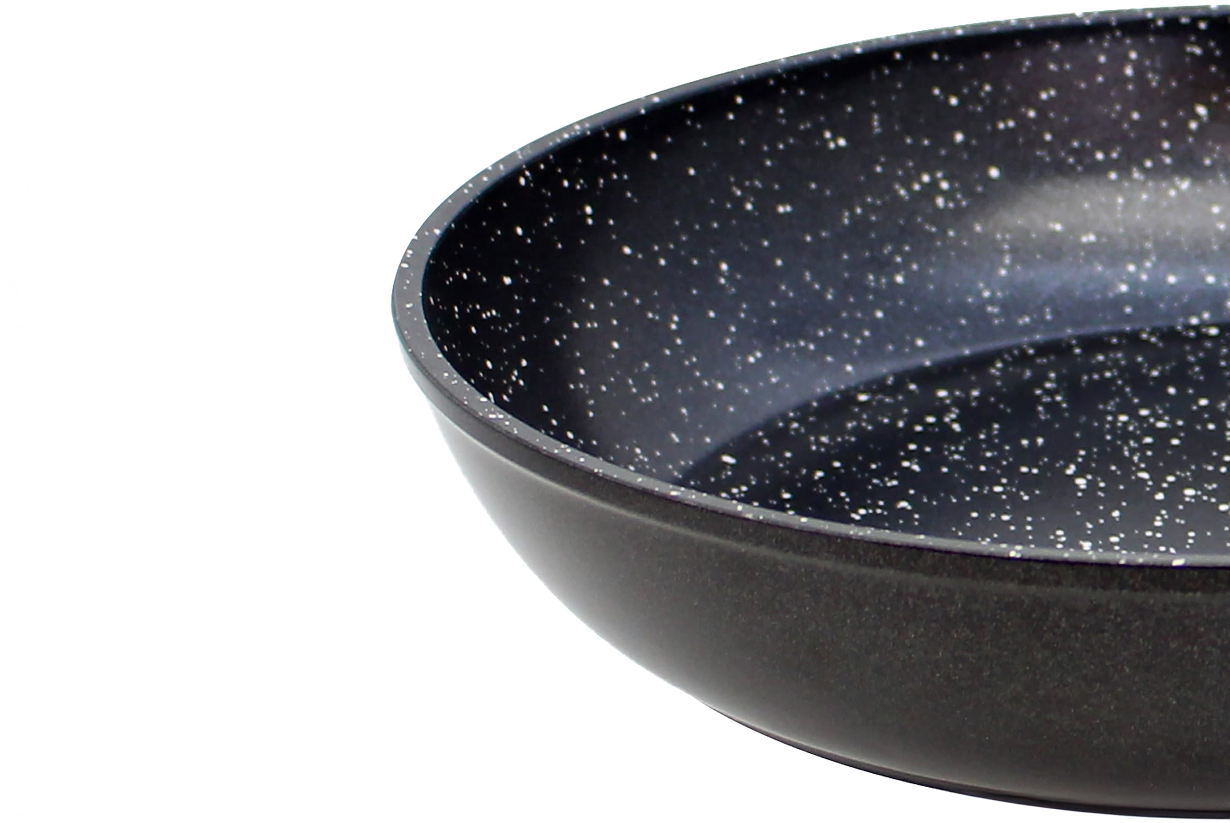 Elo Set de poêles »Pure Belugo« Aluminium Ensemble, je 1 Bratpfanne Ø 20/24 cm, 1 Grillpfanne 28x28 cm, 1 Servierzange, 4 cuis tlg. keramische Beschichtung, Induktion