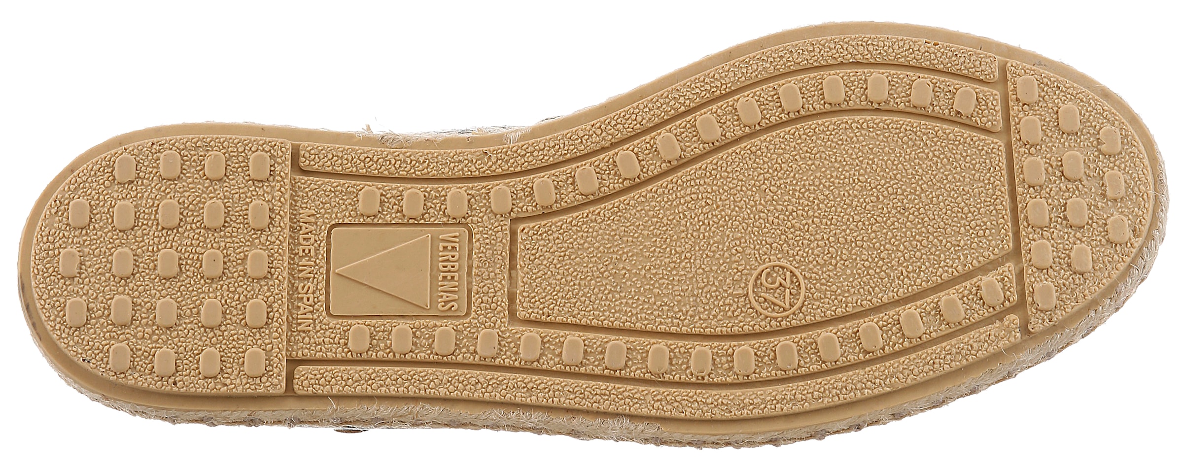 VERBENAS Espadrille »CARMEN«  mocassin, chaussure sans lacets, chaussure d'été, chaussure de vacances aspect reptile