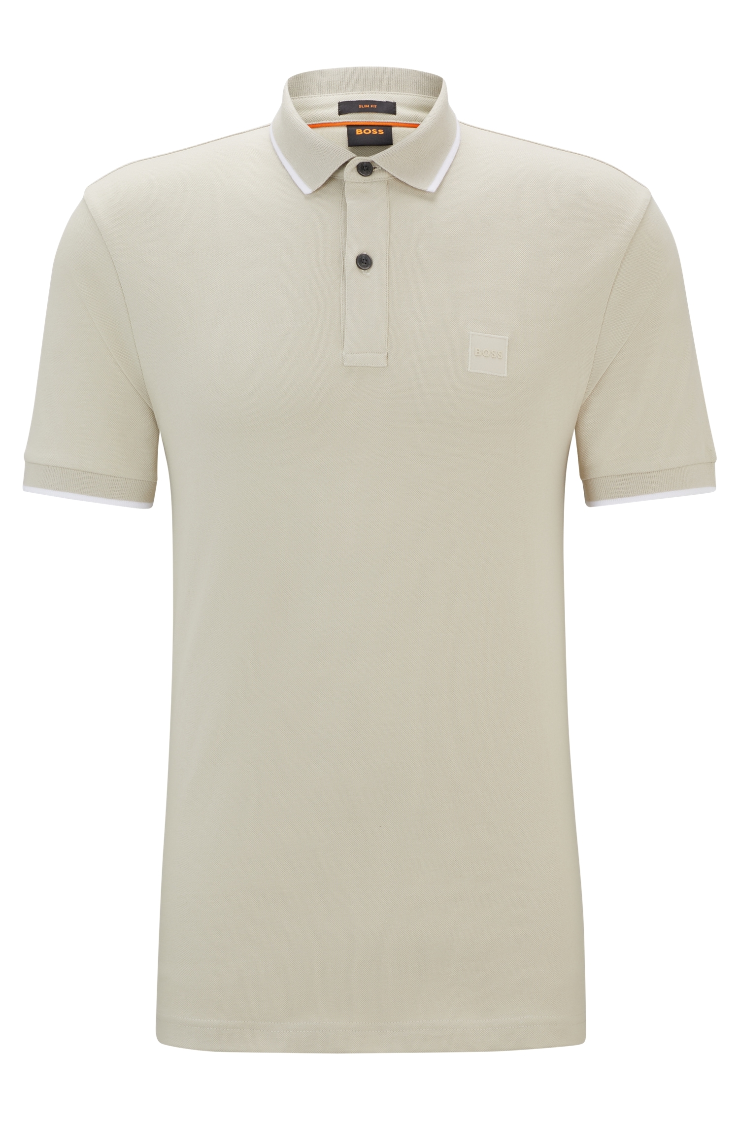 BOSS ORANGE Poloshirt »Passertip« mit BOSS Logo-Badge