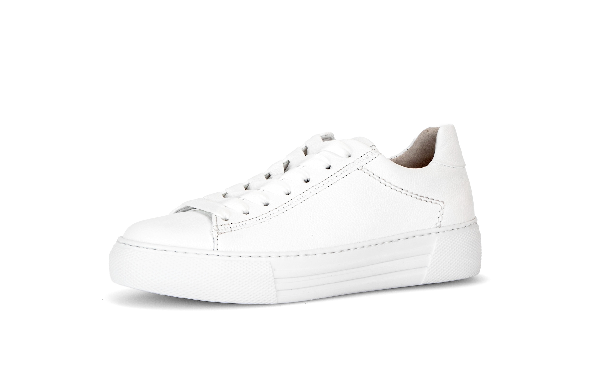 Image of Gabor Plateausneaker Freizeitschuh, Halbschuh, Schnürer mit Ziernähten