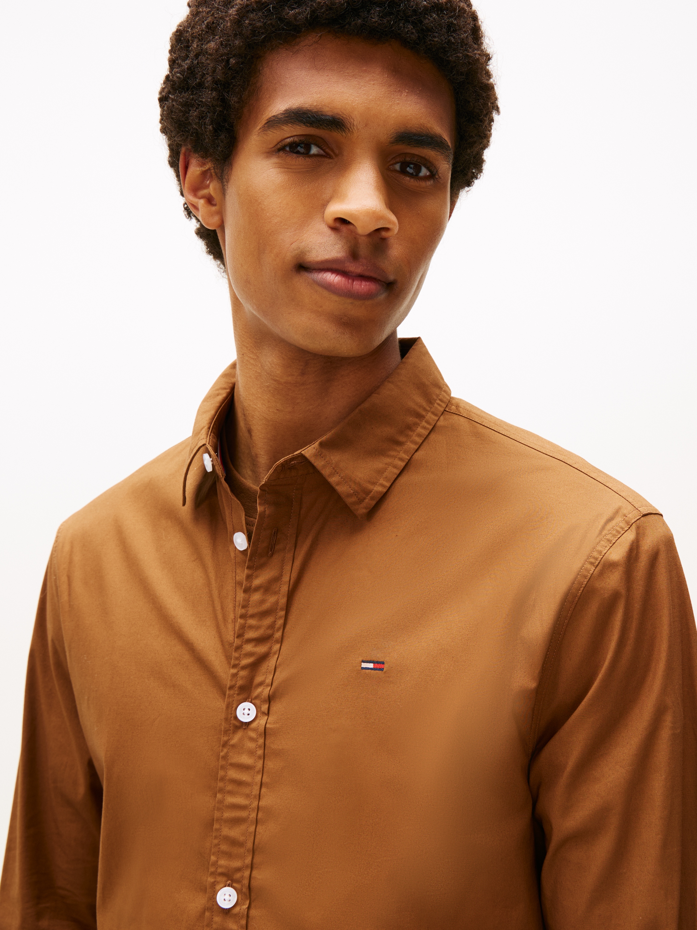 Tommy Jeans Langarmhemd »Sabim Stretch Hemd Shirt«, Stretch Hemd, Premium, Slim Fit, mit Elasthan