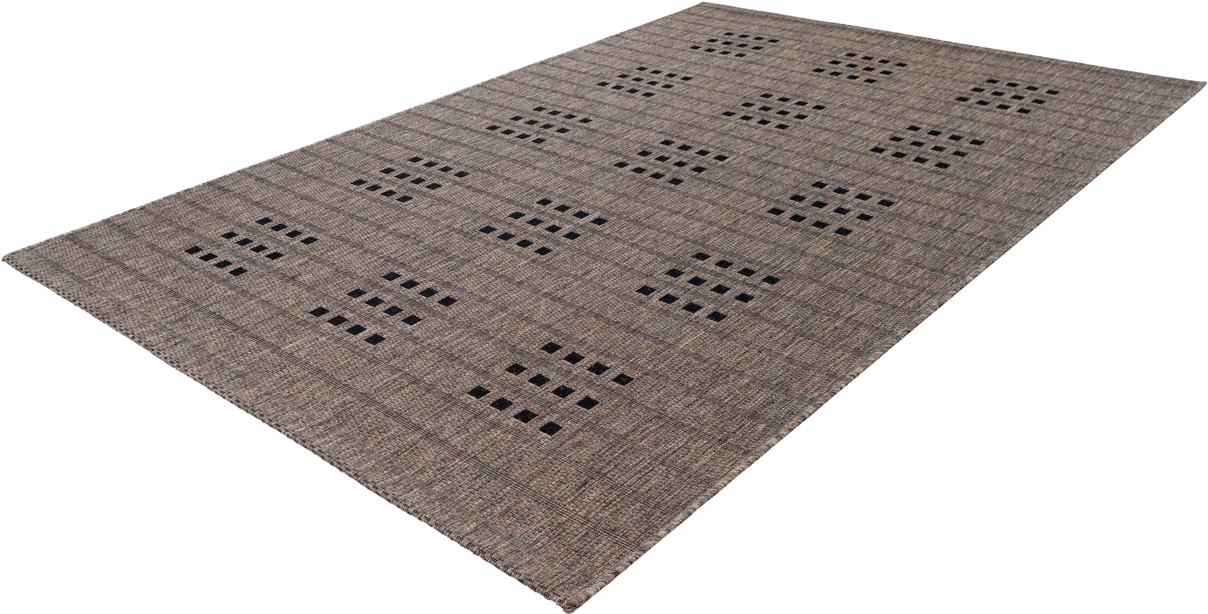 calo-deluxe Teppich »Perugia 1050«, rechteckig, 7 mm Höhe, In- und Outdoor geeignet, Wohnzimmer