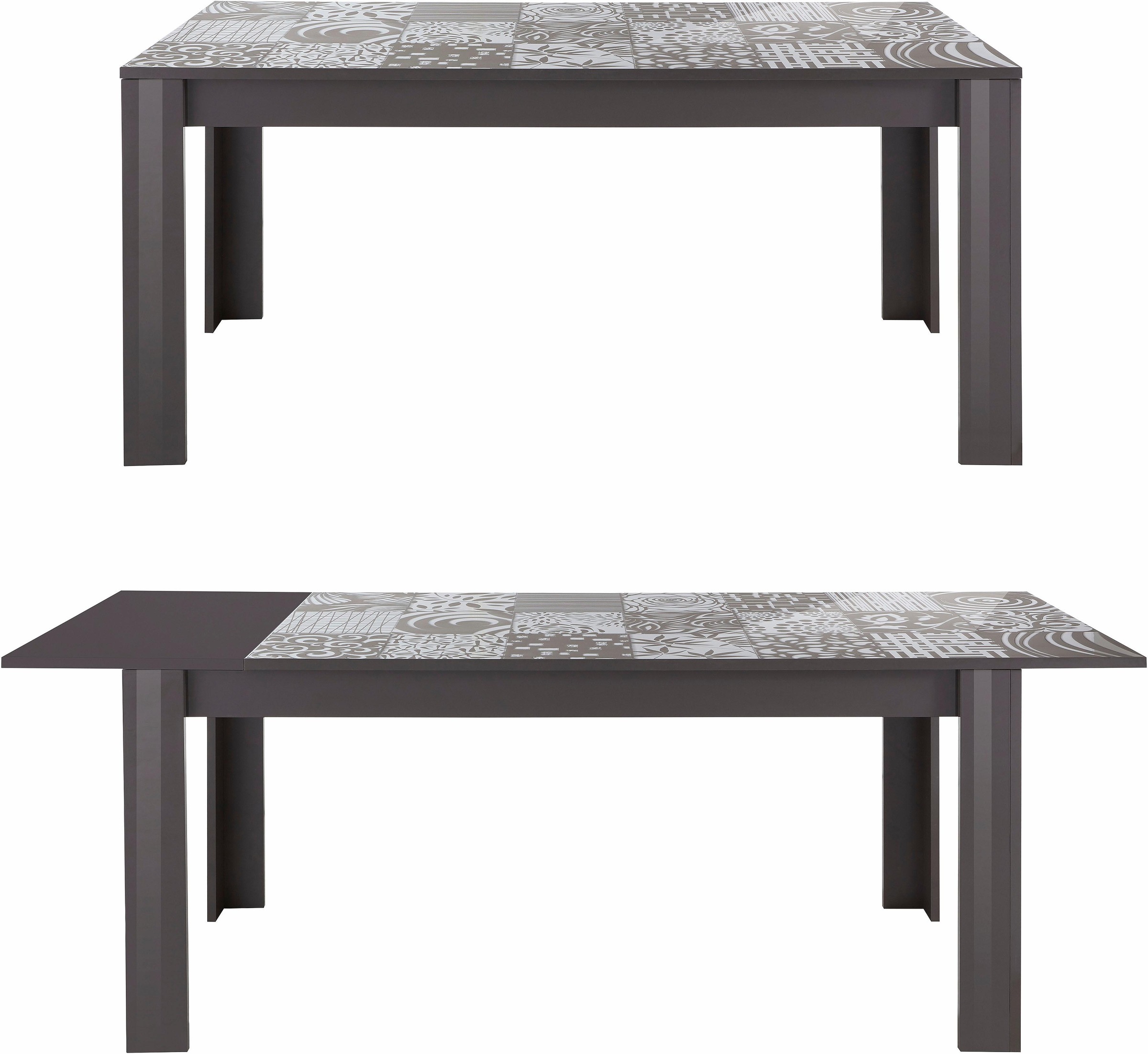 INOSIGN Esstisch »Miro«, Breite 180 cm mit oder ohne Ansteckplatten