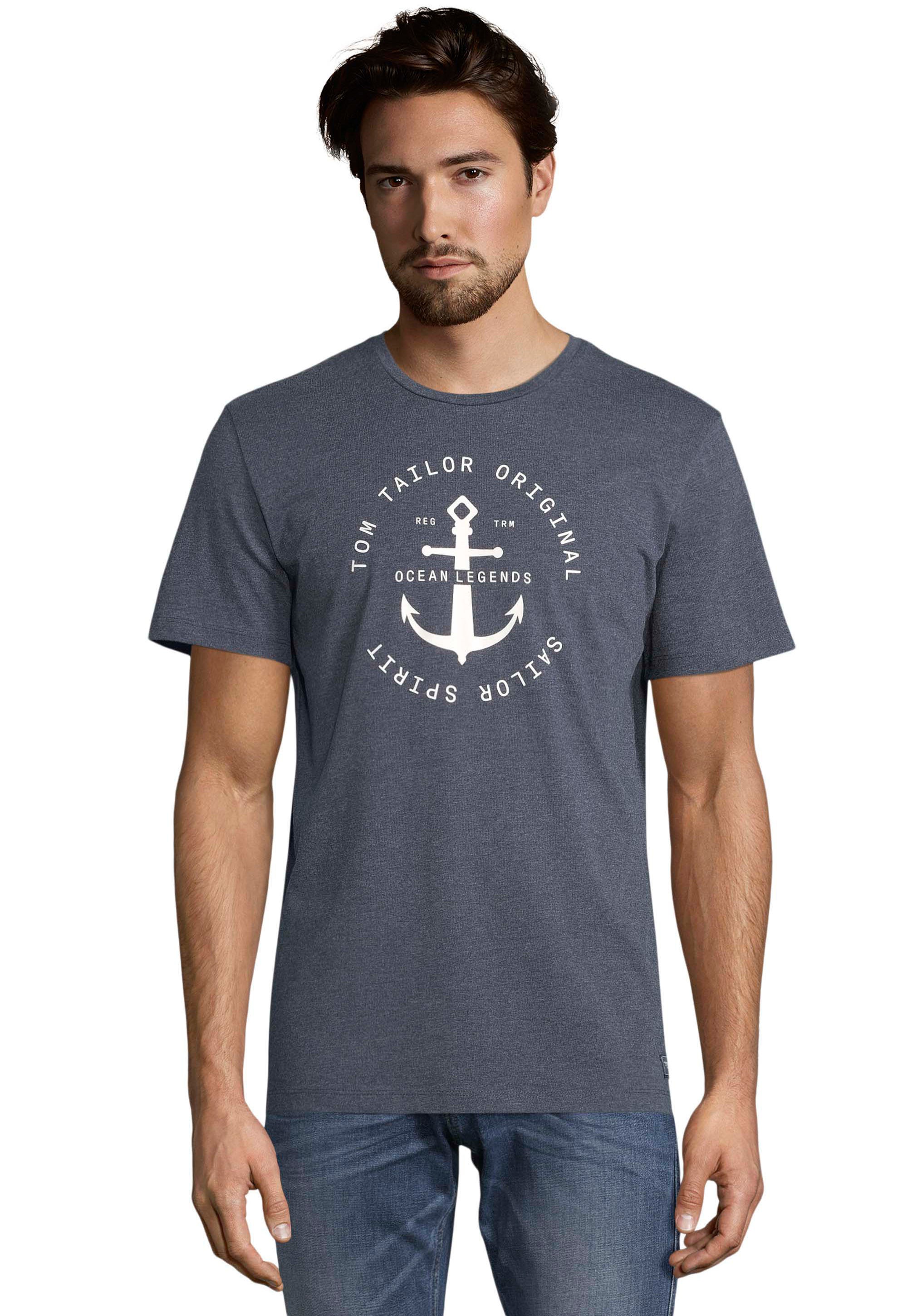 Image of TOM TAILOR T-Shirt, mit grossem Frontprint bei Ackermann Versand Schweiz