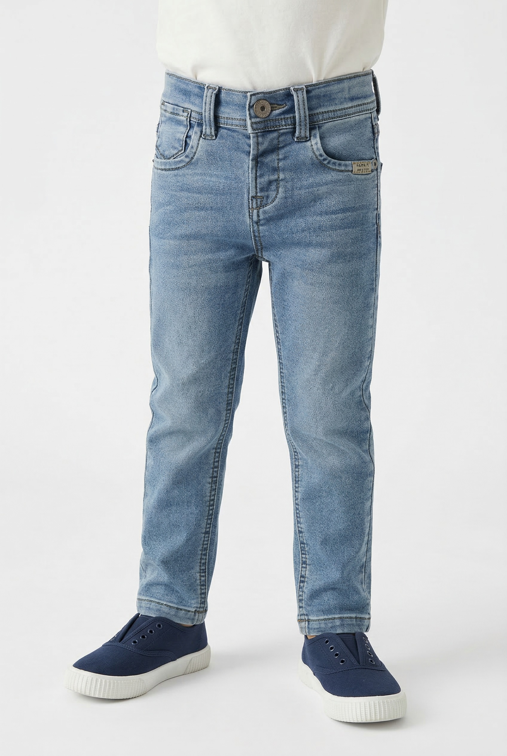 Image of Name It Slim-fit-Jeans "NMMSILAS SLIM SWE JEANS 8001-TH NOOS"