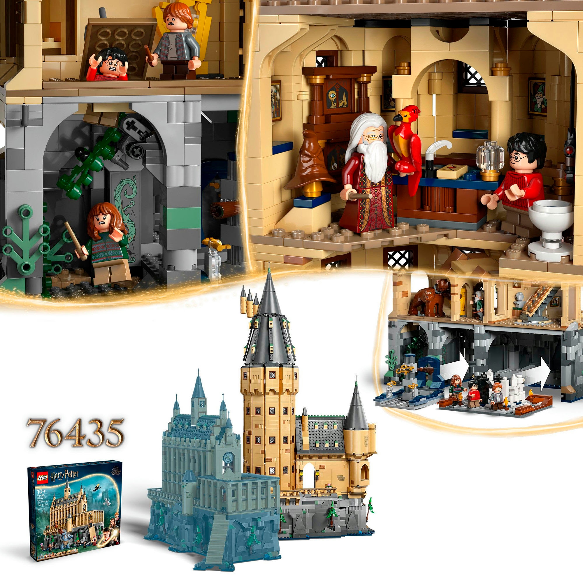 LEGO® Pions de construction »Schloss Hogwarts: Der Hauptturm (76454), LEGO Harry Potter™« Made in Europe