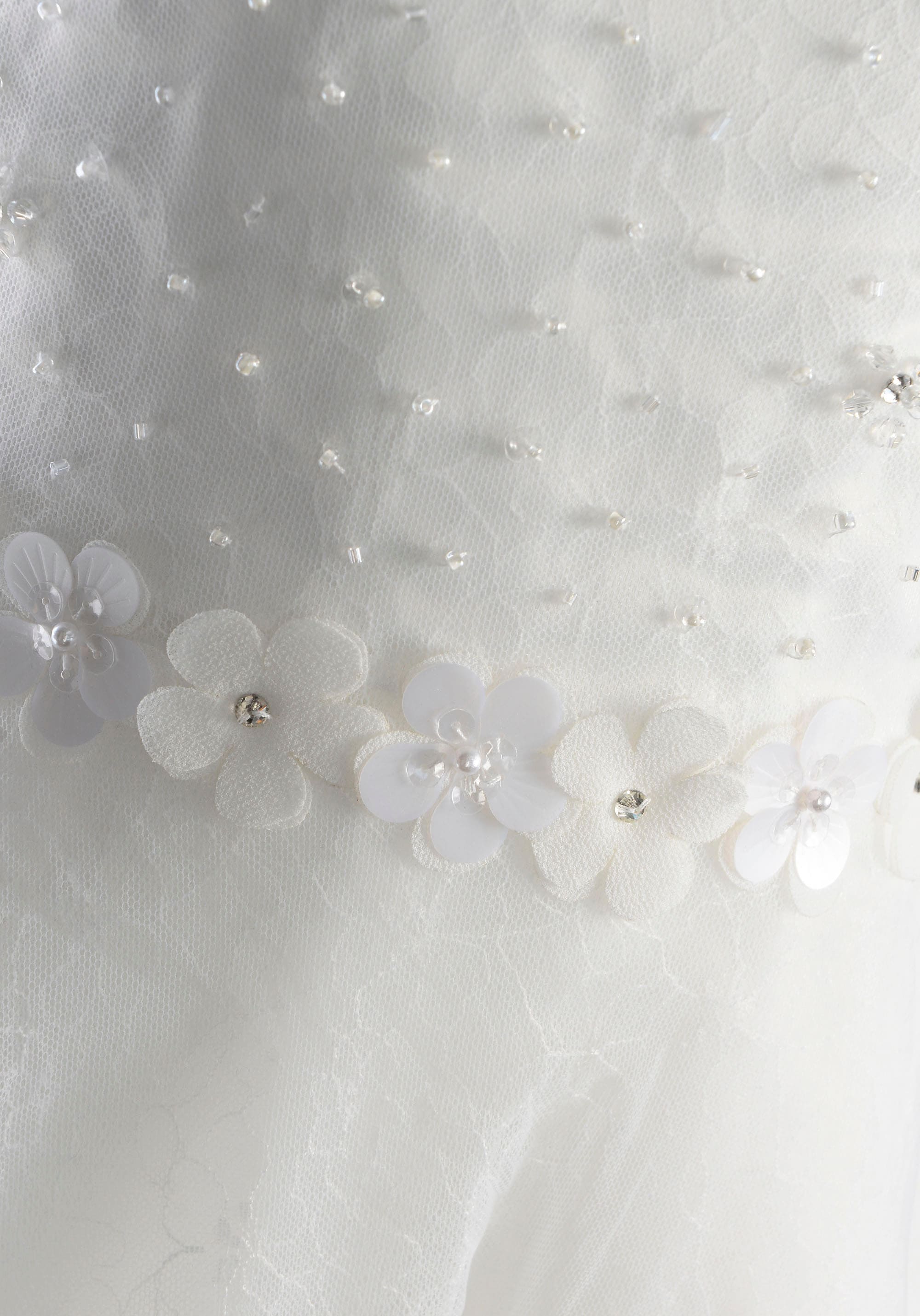 happy girls Robe en tulle »tulle dress with flowers«