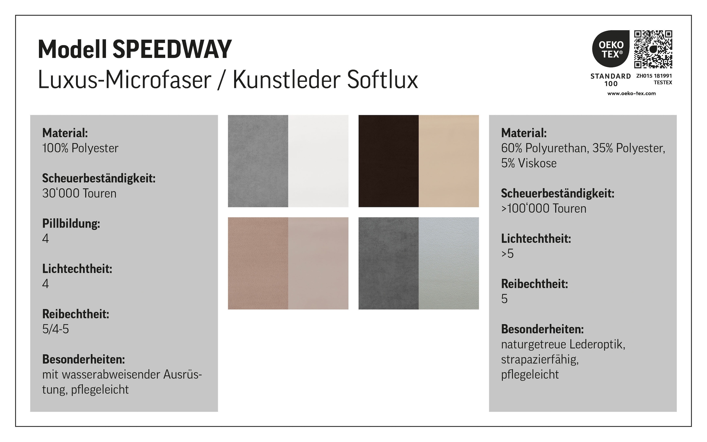 COTTA Ecksofa »Speedway L-Form« mit Kopfteilverstellung, wahlweise mit Bettfunktion & Bettkasten