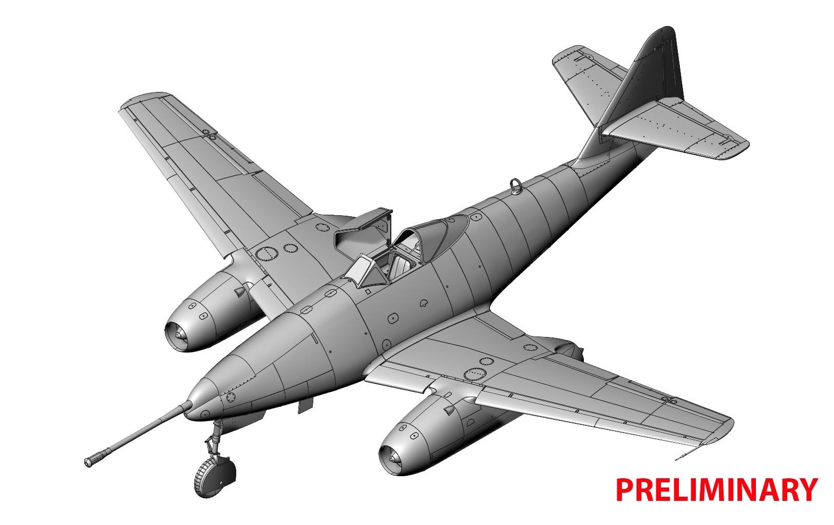 Image of Revell Modellbausatz "Messerschmitt Me262A-1a/U4 1:32" 1:32