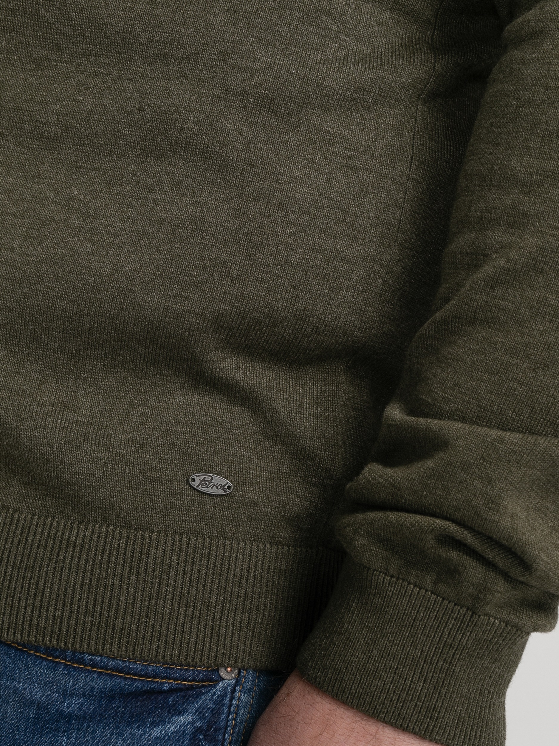 Petrol Industries Rundhalspullover »Men Knitwear Round Neck Basic«