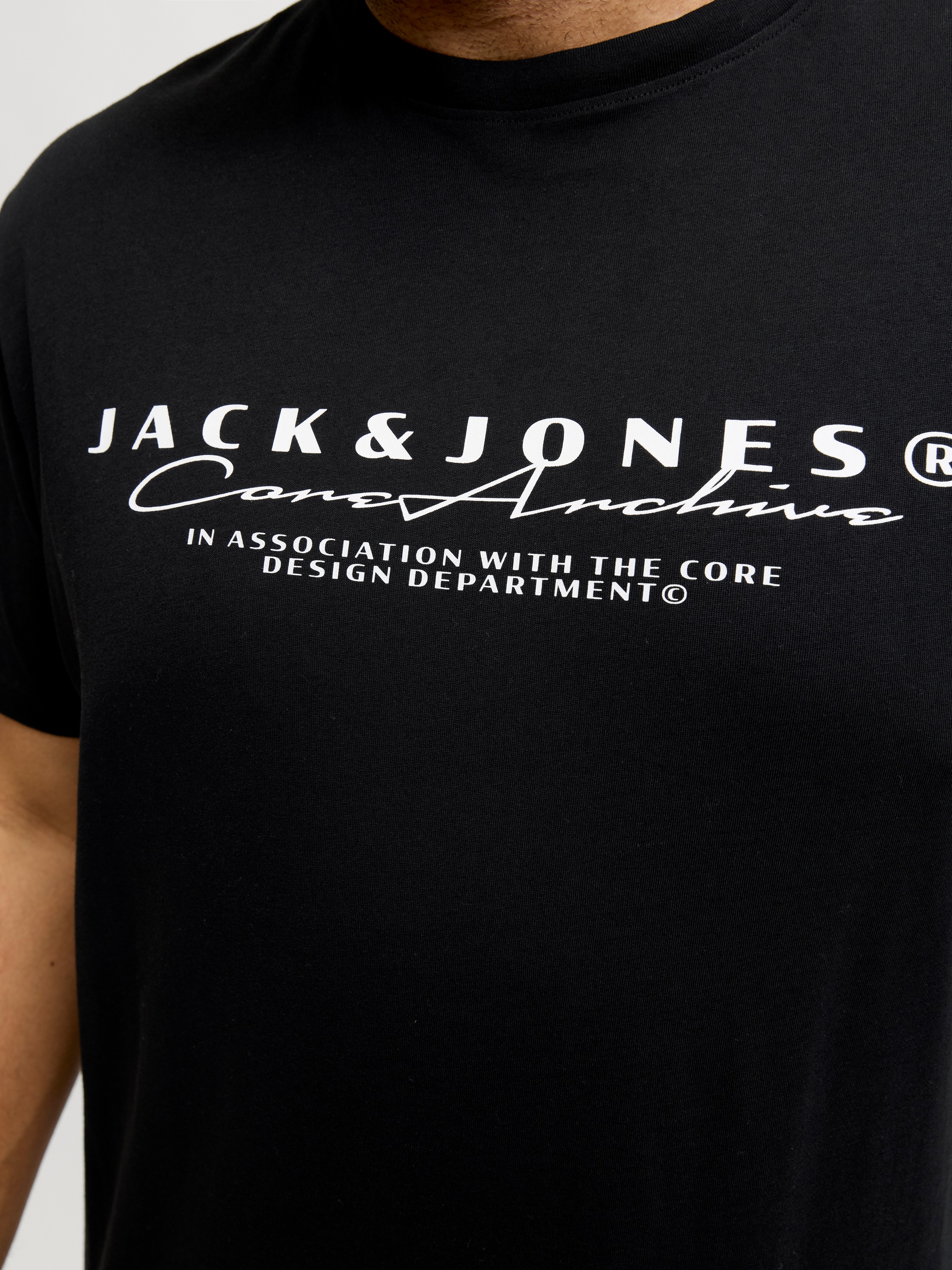 Jack & Jones PlusSize Kurzarmshirt »JCOPOINT BRANDING TEE SS CN FST PLS«