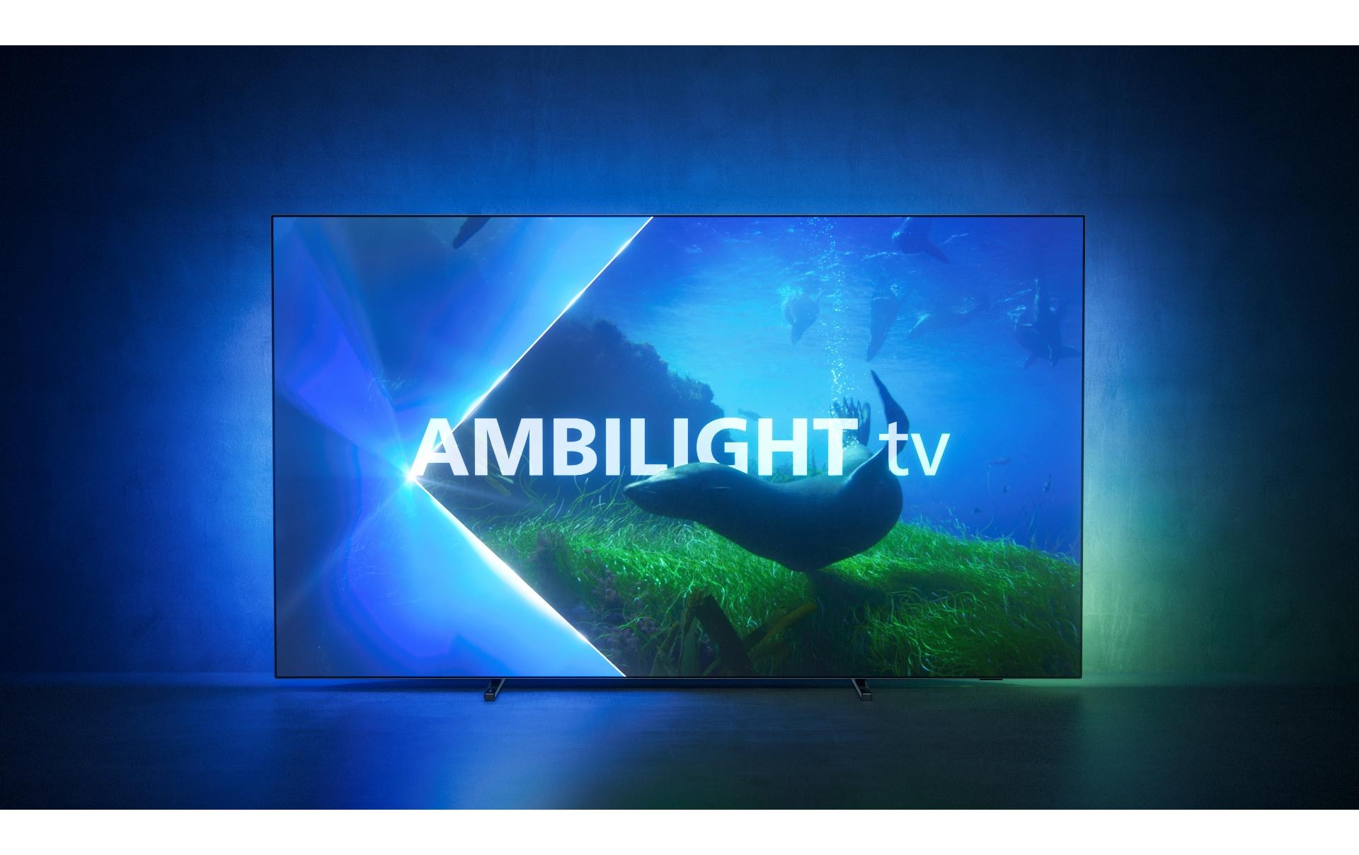 Philips OLED-Fernseher »77OLED808/12 77 3840 x 2160 (Ultra HD 4K), OLED«, 194 cm/77 Zoll, 4K Ultra HD, Google TV