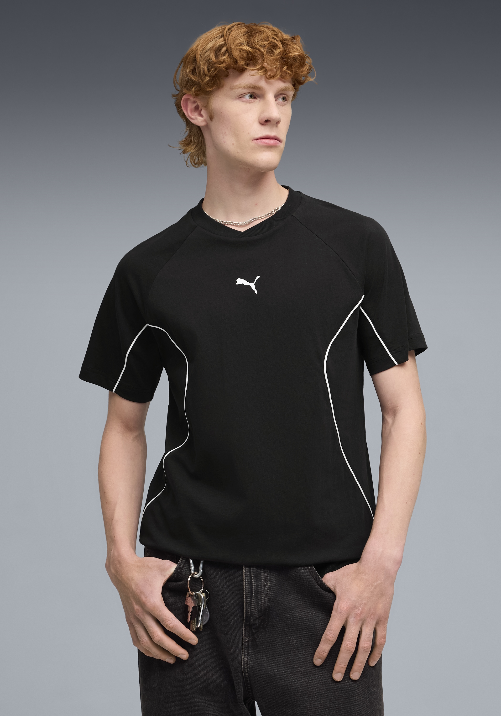 Image of PUMA T-Shirt "SPORT TEE" Regular Fit, Kurzarm, Rundhalsausschnitt