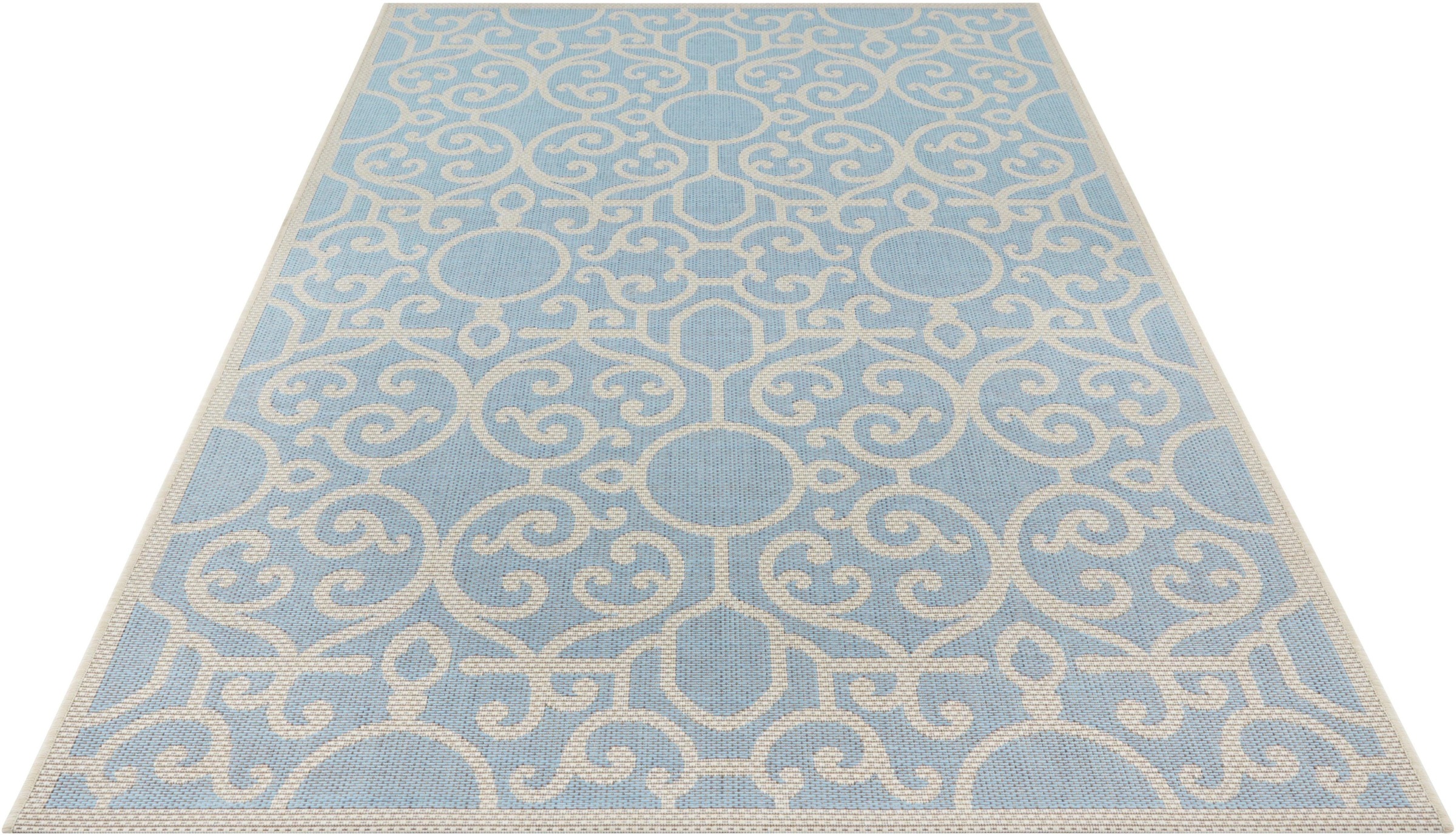 Image of NORTHRUGS Teppich »Nebo«, rechteckig, 4 mm Höhe, In-und Outdoor geeignet, Sisal Optik, Wohnzimmer, Balkon, Terrasse, Garten, Robust, Pflegeleicht, Flachgewebe bei Ackermann Versand Schweiz