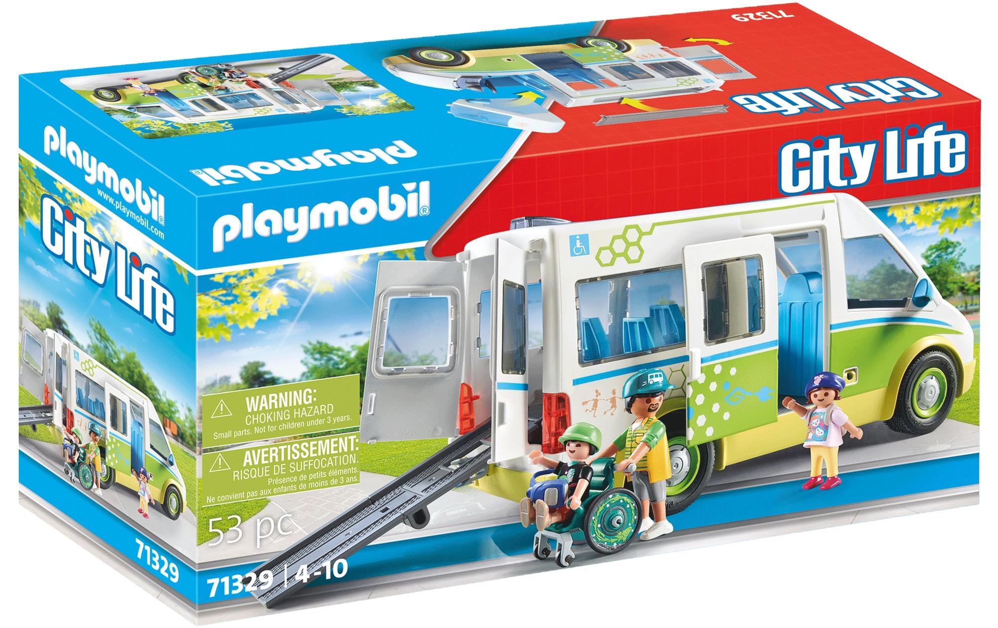 Image of Playmobil Spielbausteine "City Life Schulbus 71329"
