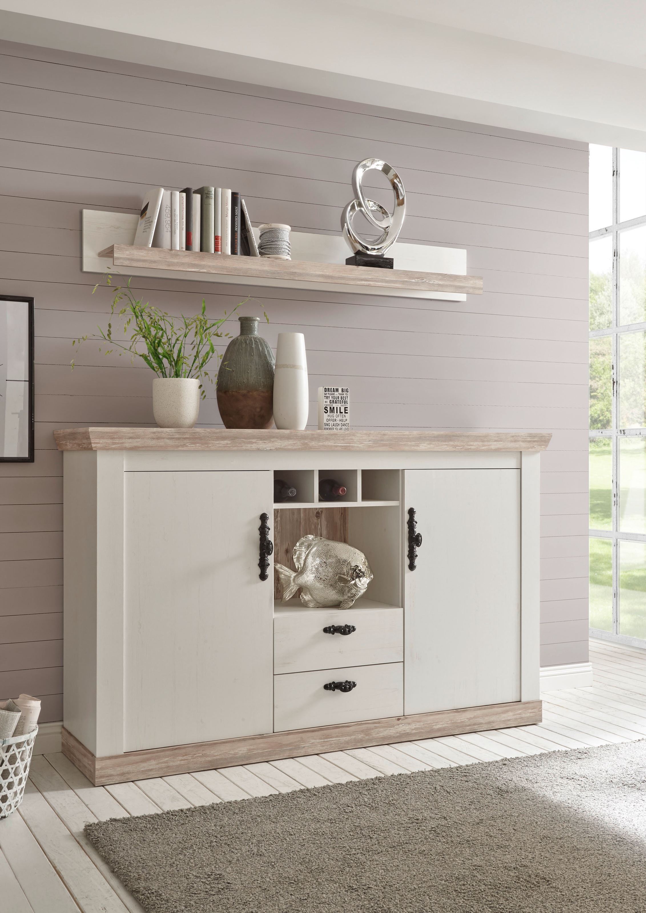 Home affaire Wandregal "Florenz" Breite 150 cm