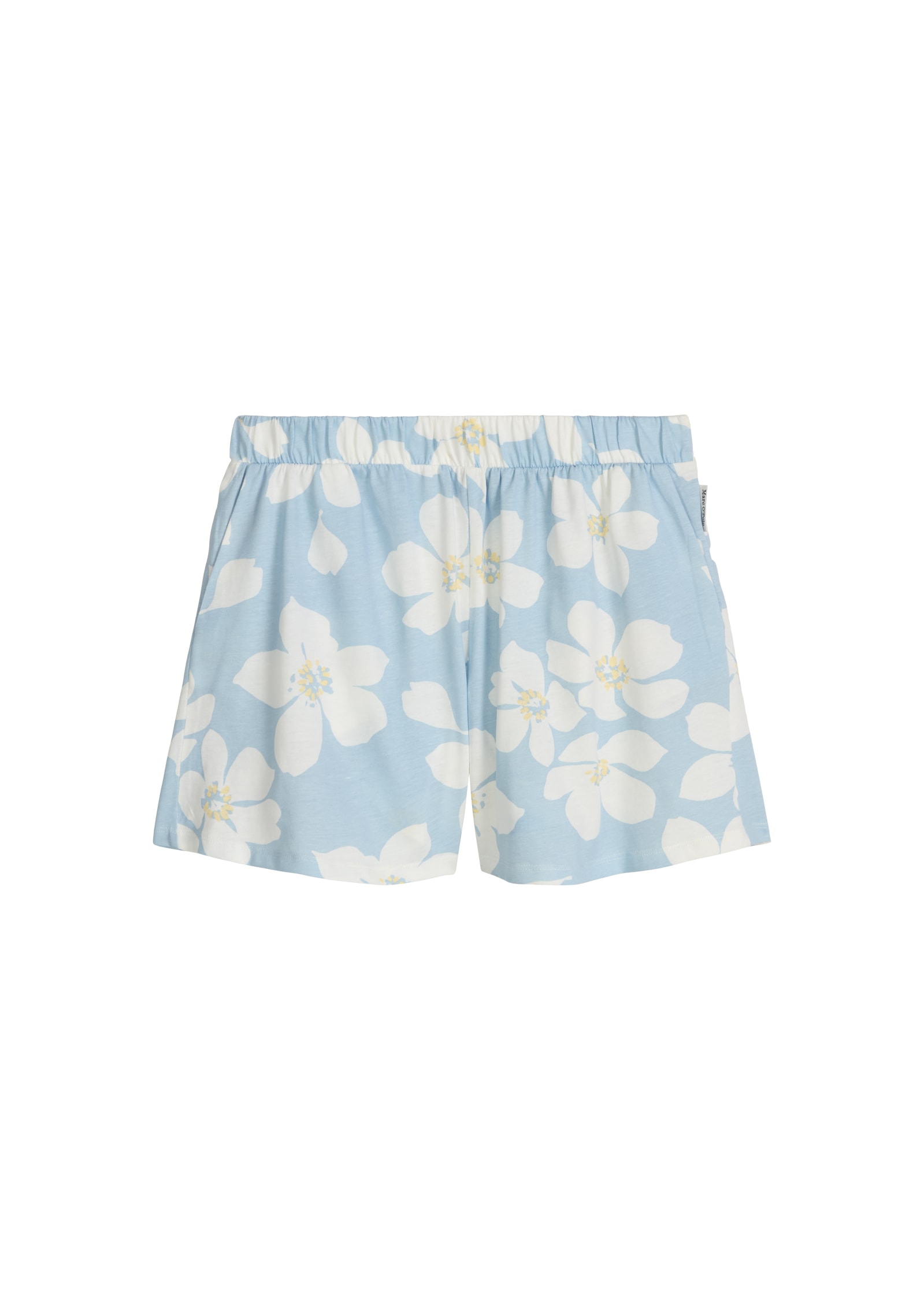 Marc O'Polo Short de nuit »Mix N Match Cotton«  mit floralem Print, Gummizug