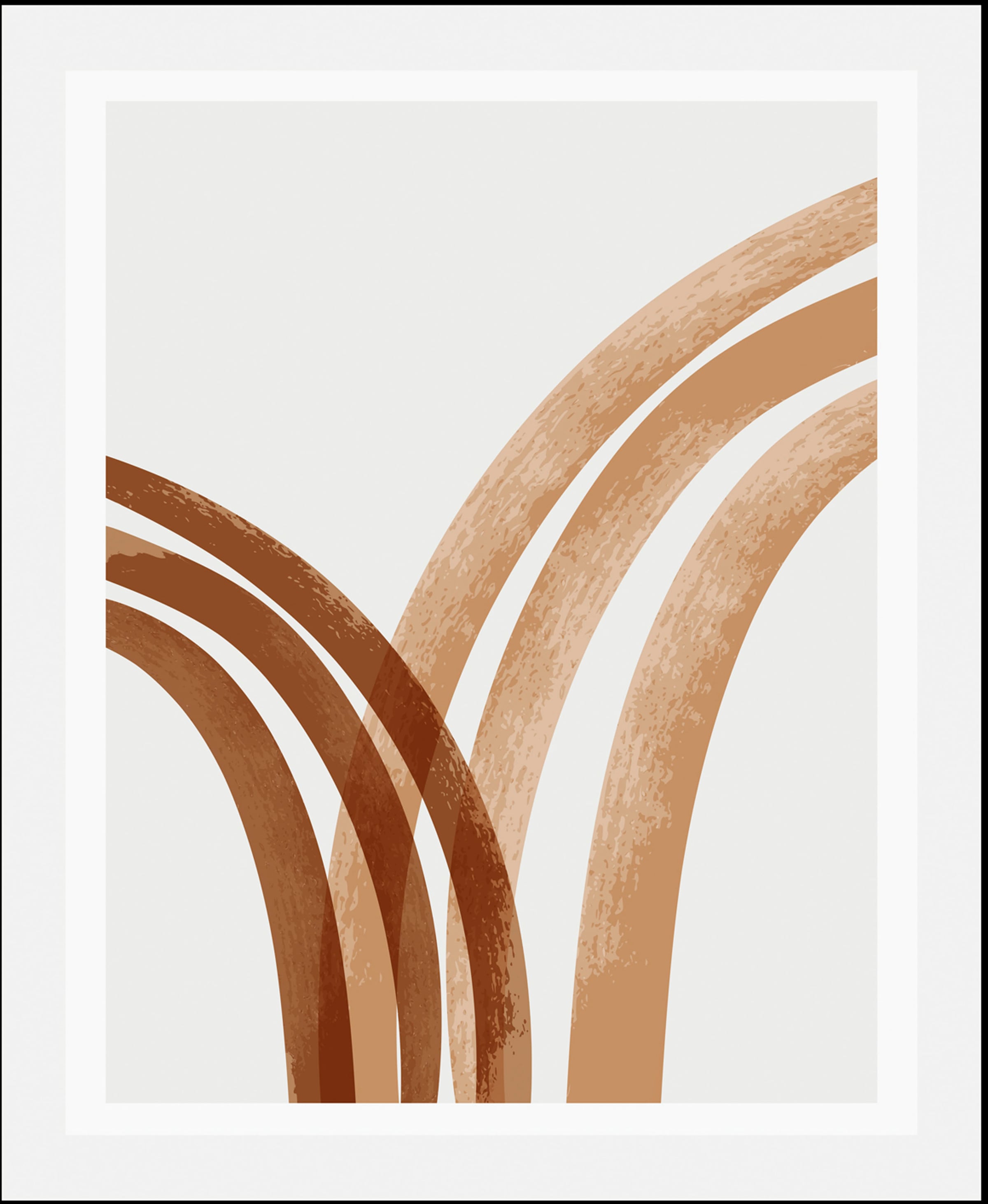 Image of queence Bild "Lines" Abstrakt Figuren Kunst Modern 1 Stk. tlg. gerahmt