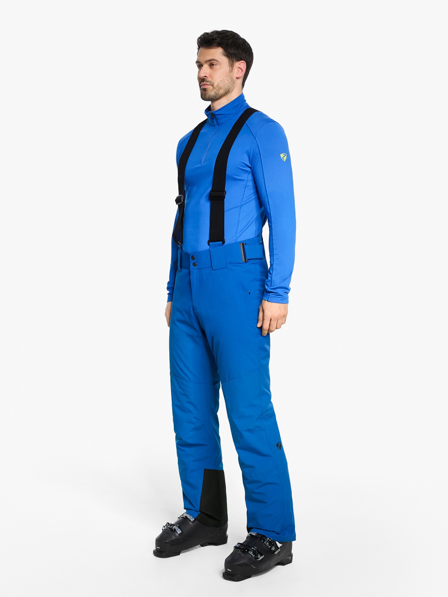 Ziener Pantalon de ski »TAZLIN-Z AQUASHIELD® HERREN«  imperméable, coupe-vent, respirant, élastique, bretelles amovibles