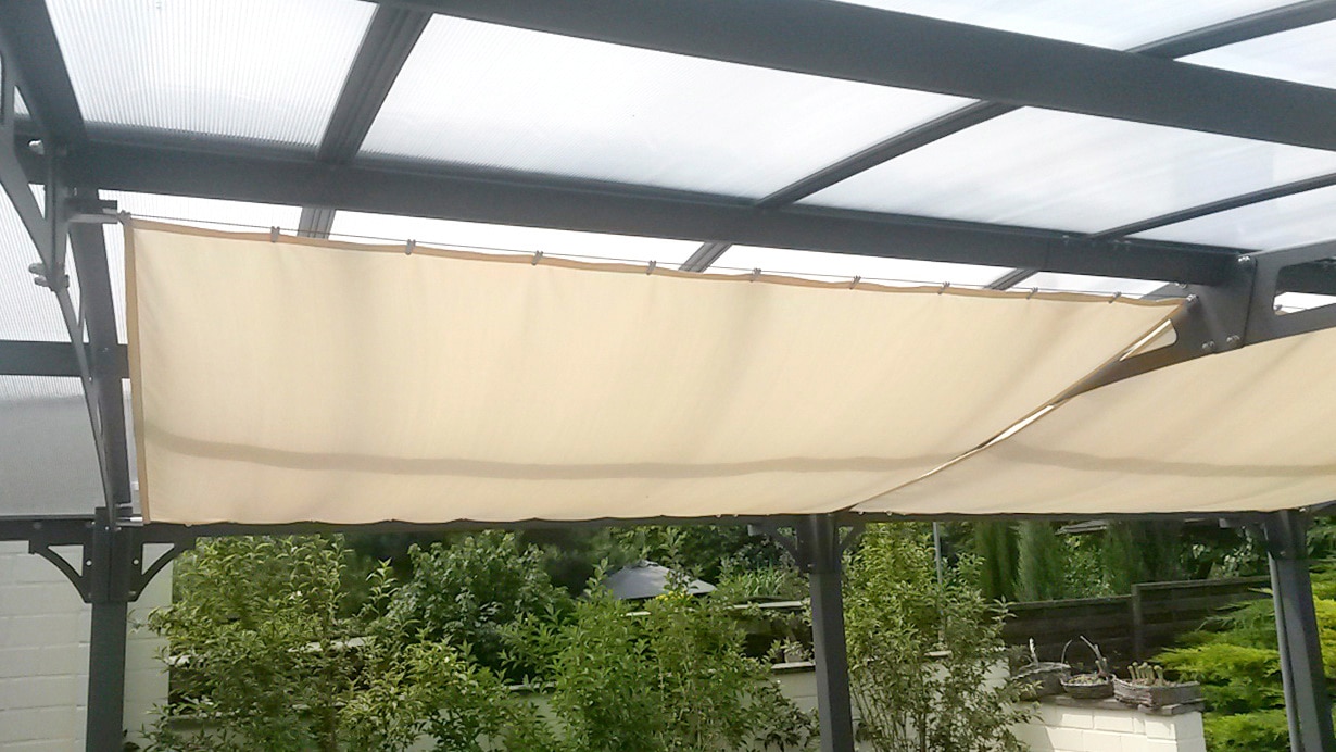 Image of Floracord Seilspannsonnensegel "Innenbeschattung" BxT: 330x200 cm, 1 Bahn