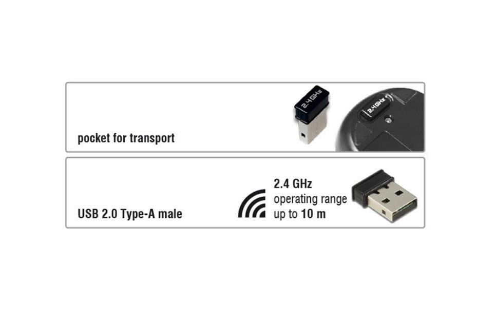 Delock Maus »Maus 12494« Funk