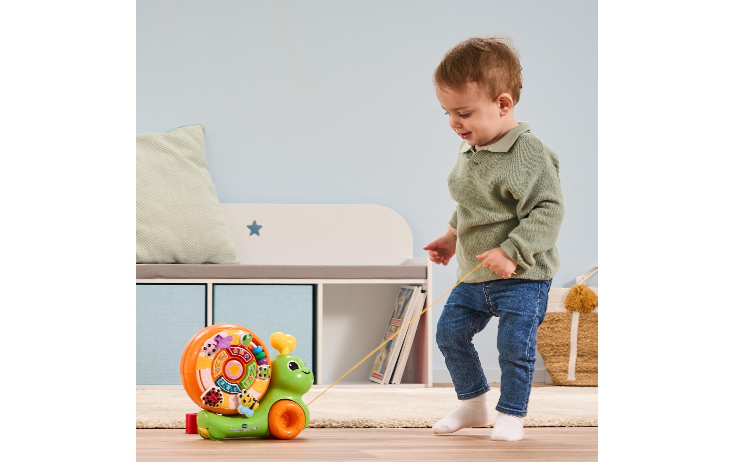 Vtech® Lernspielzeug »Rouli-escargot maxi découvertes -FR-«