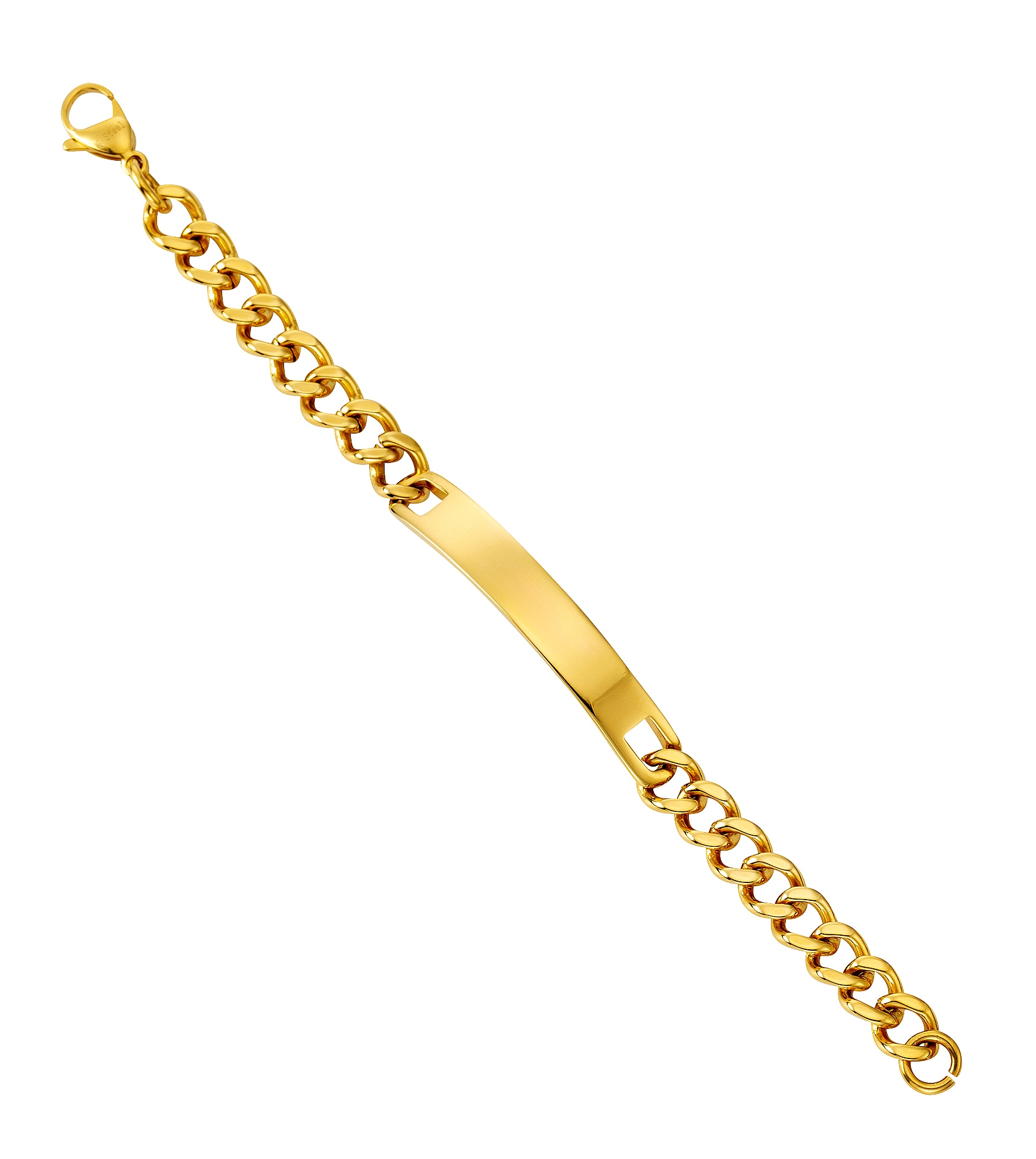 Image of Firetti Armband "Schmuck Geschenk Armkette ID-Platte, Flachankerkette"