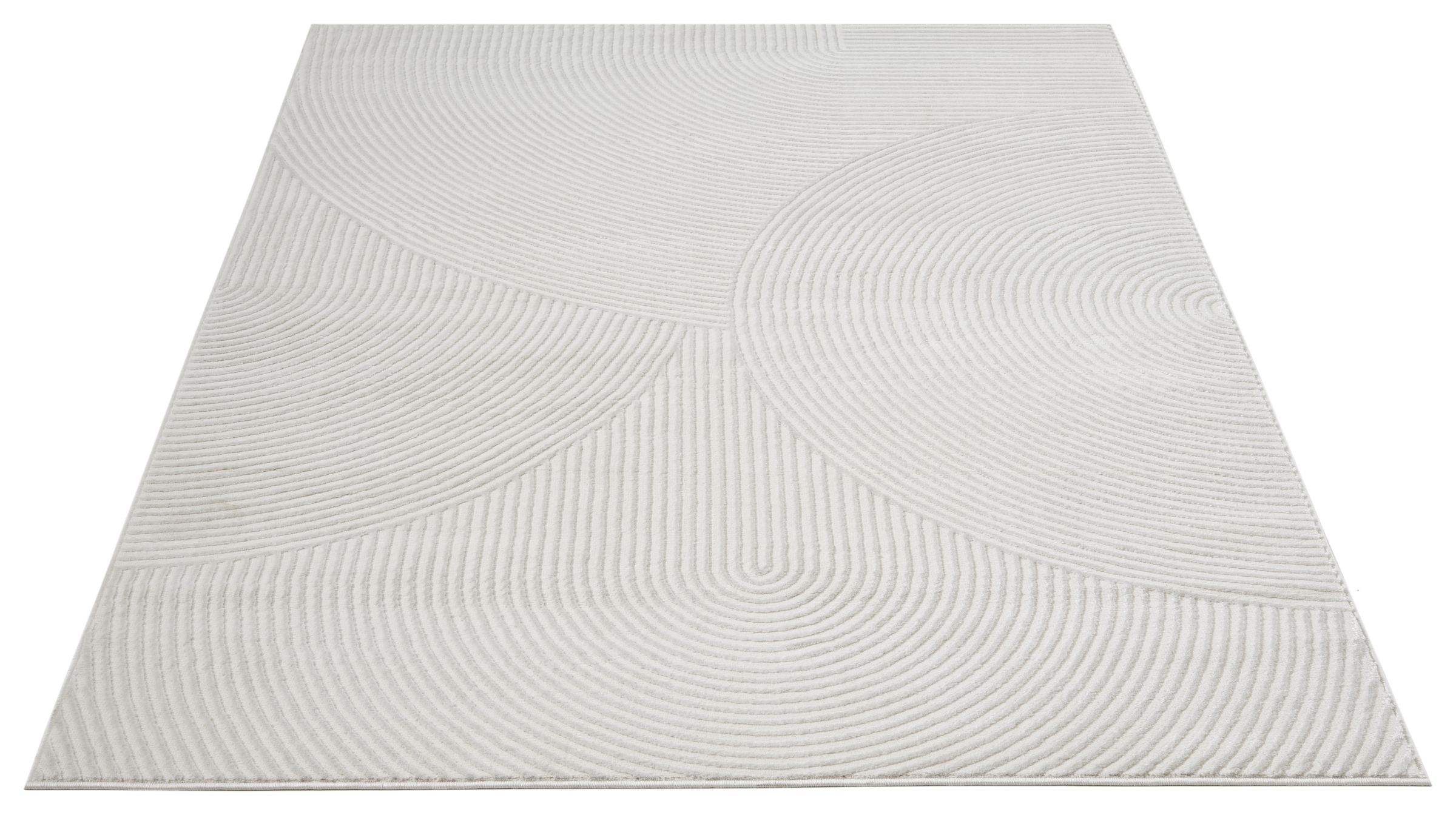 GOODproduct Teppich »Bentori, Hoch-Tief-Struktur, Scandi« rechteckig 11 mm Höhe Modernes Design mit Boho-Charme, Wohnzimmer, Schlafzimmer