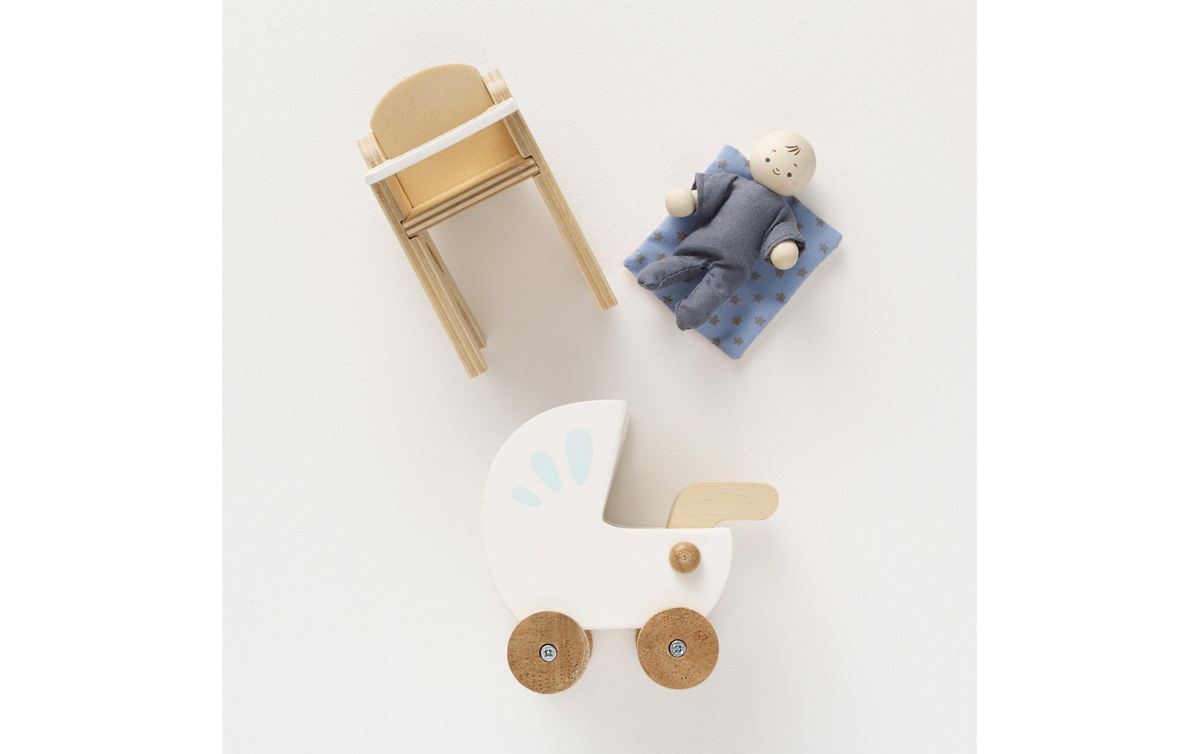 Le Toy Van Puppenmöbel »Baby Set«