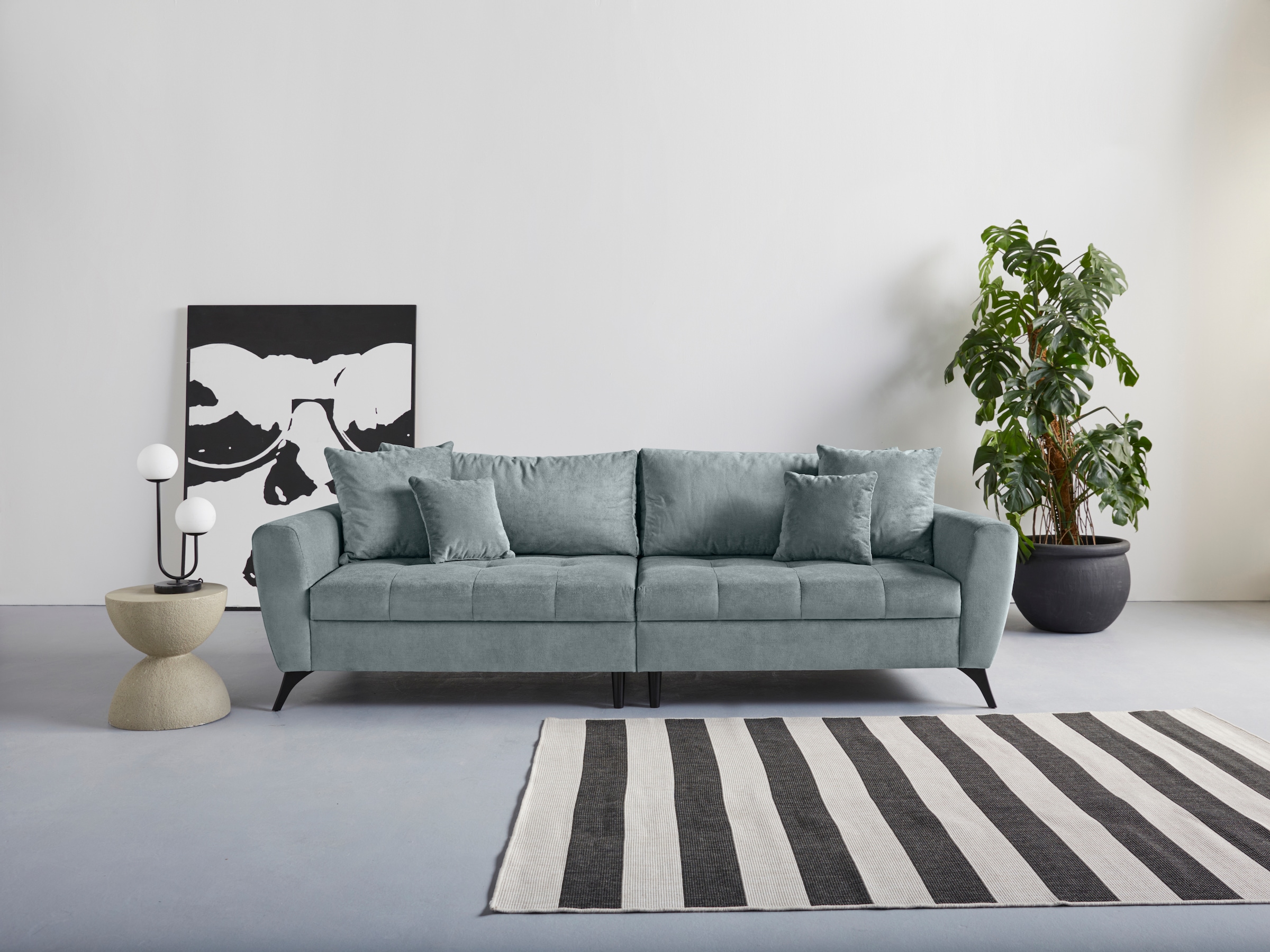 INOSIGN Big-Sofa »Lörby«, Belastbarkeit bis 140kg pro Sitzplatz, auch mit Aqua clean-Bezug