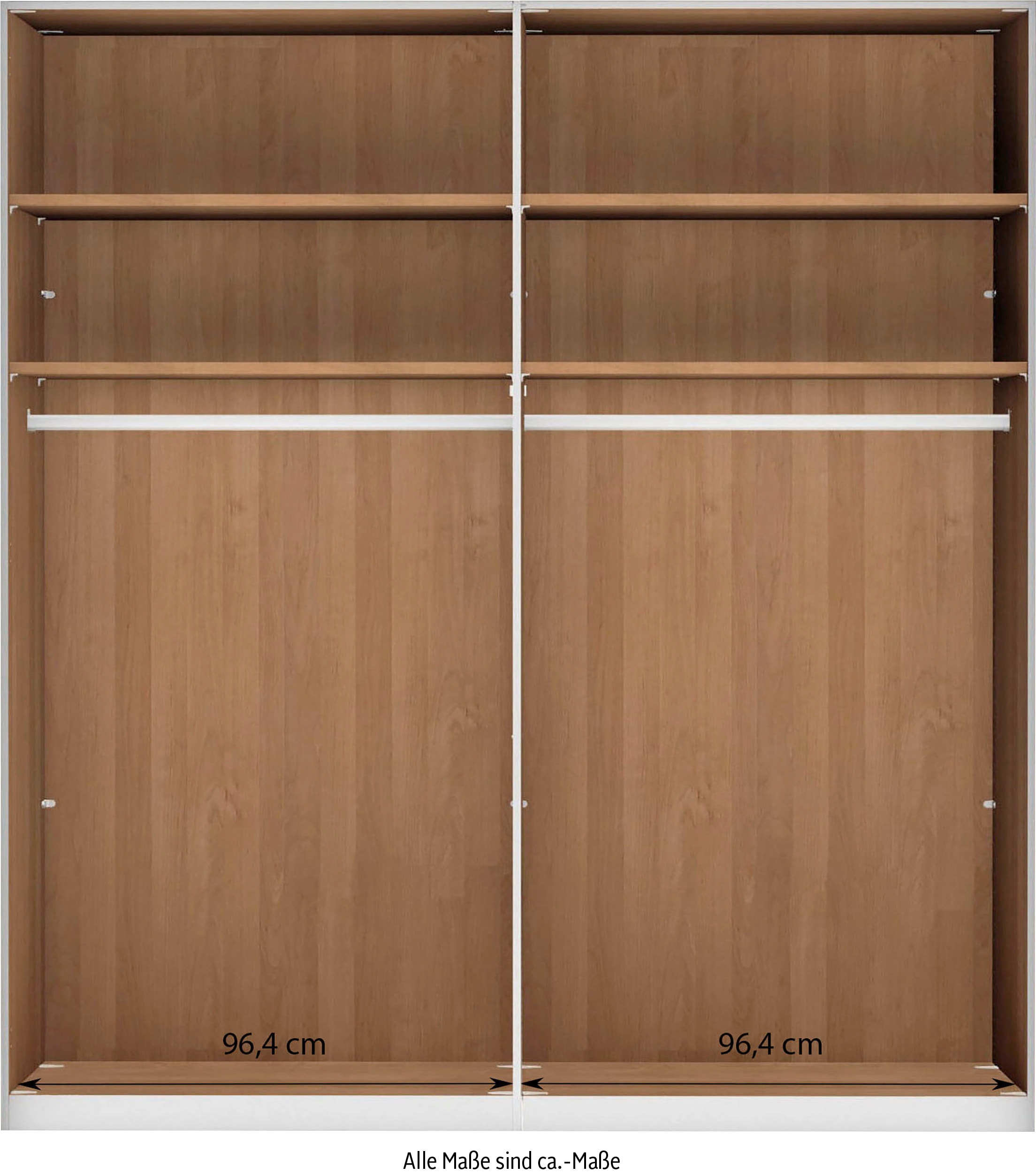 WIEMANN Drehtürenschrank »Kiruna«, mit Champagnerglas