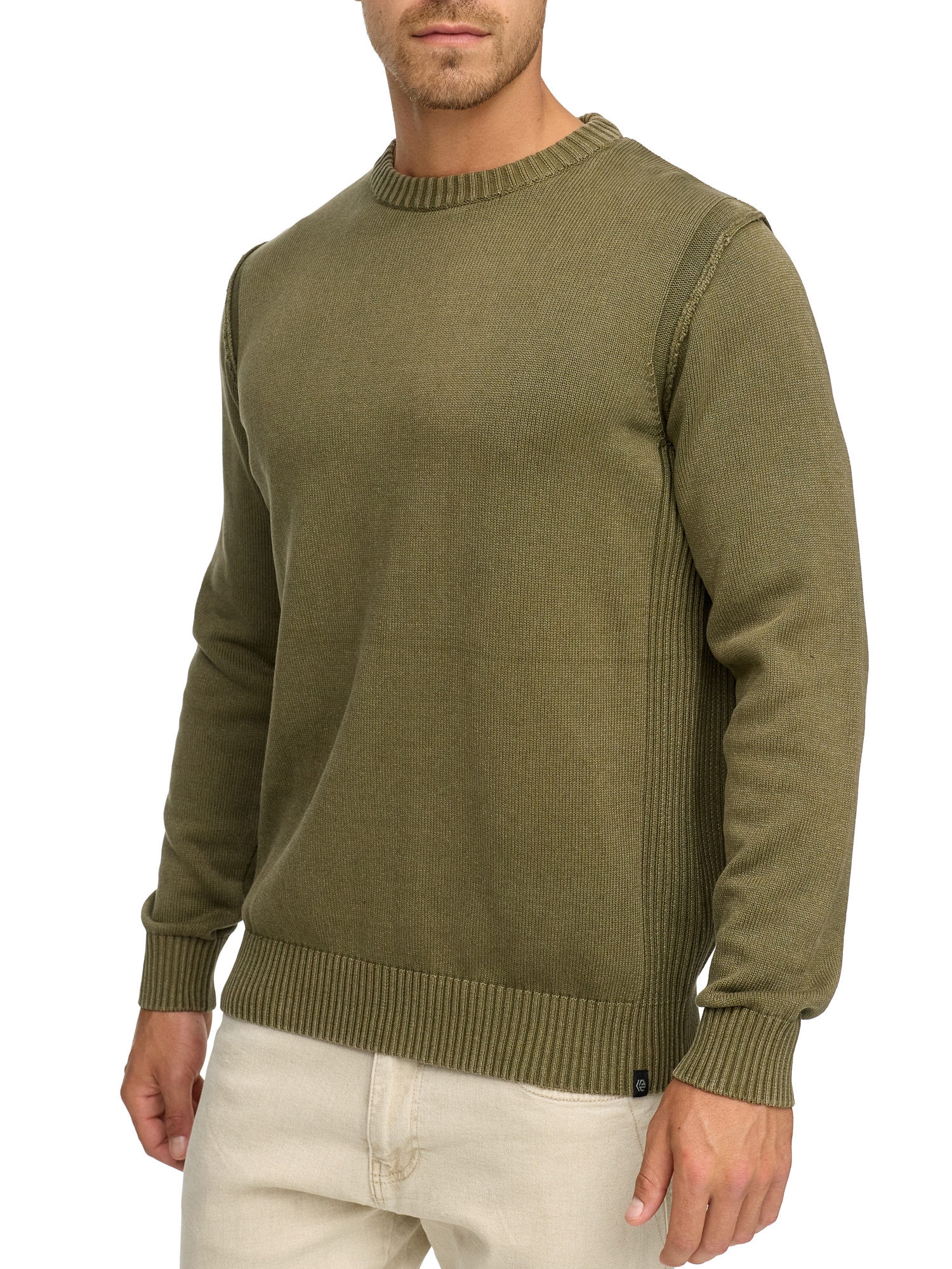 Indicode Rundhalspullover »INNiels O-neck«