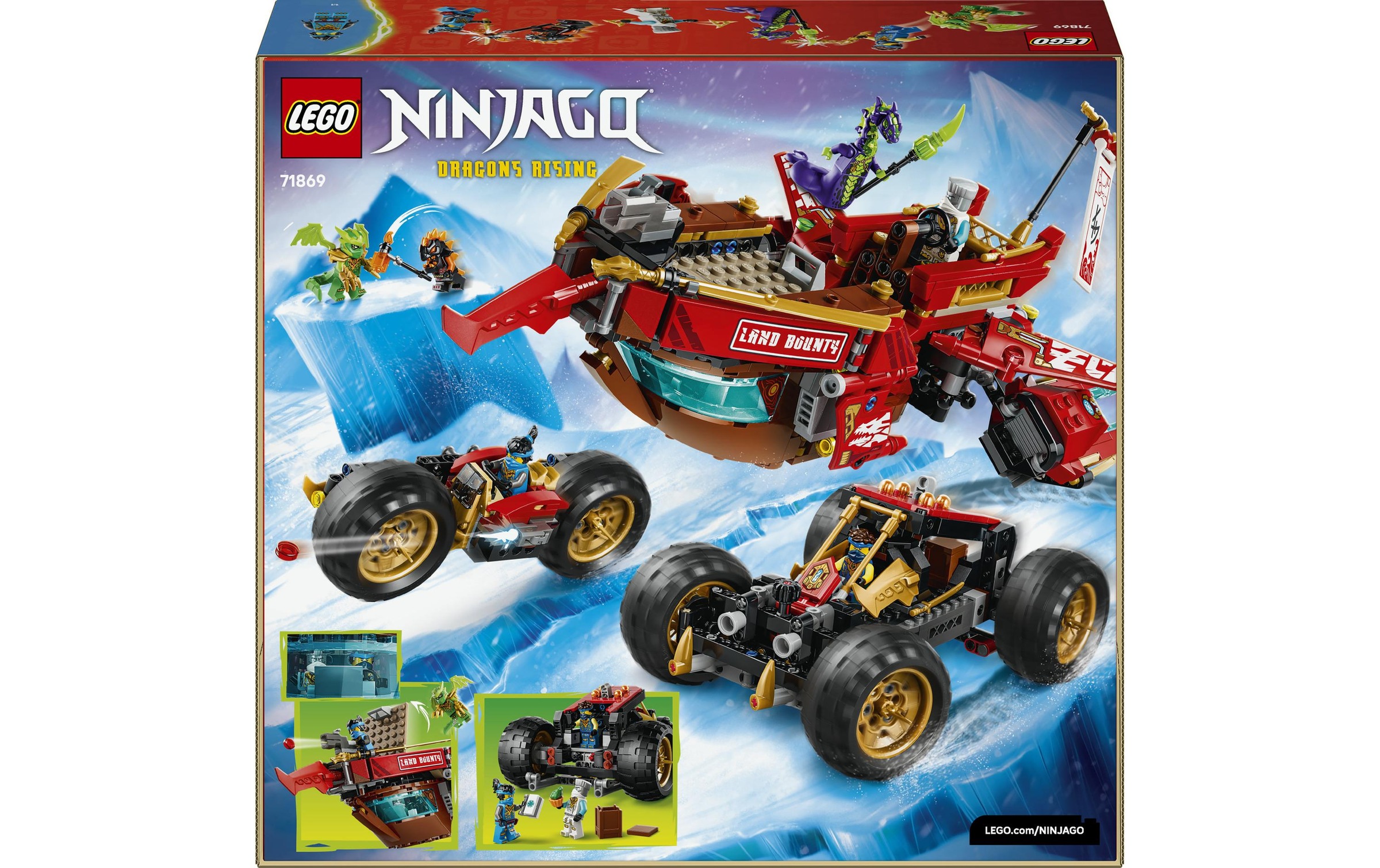 LEGO® Konstruktionsspielsteine »Wüstensegler (71869), LEGO Ninjago« Made in Europe