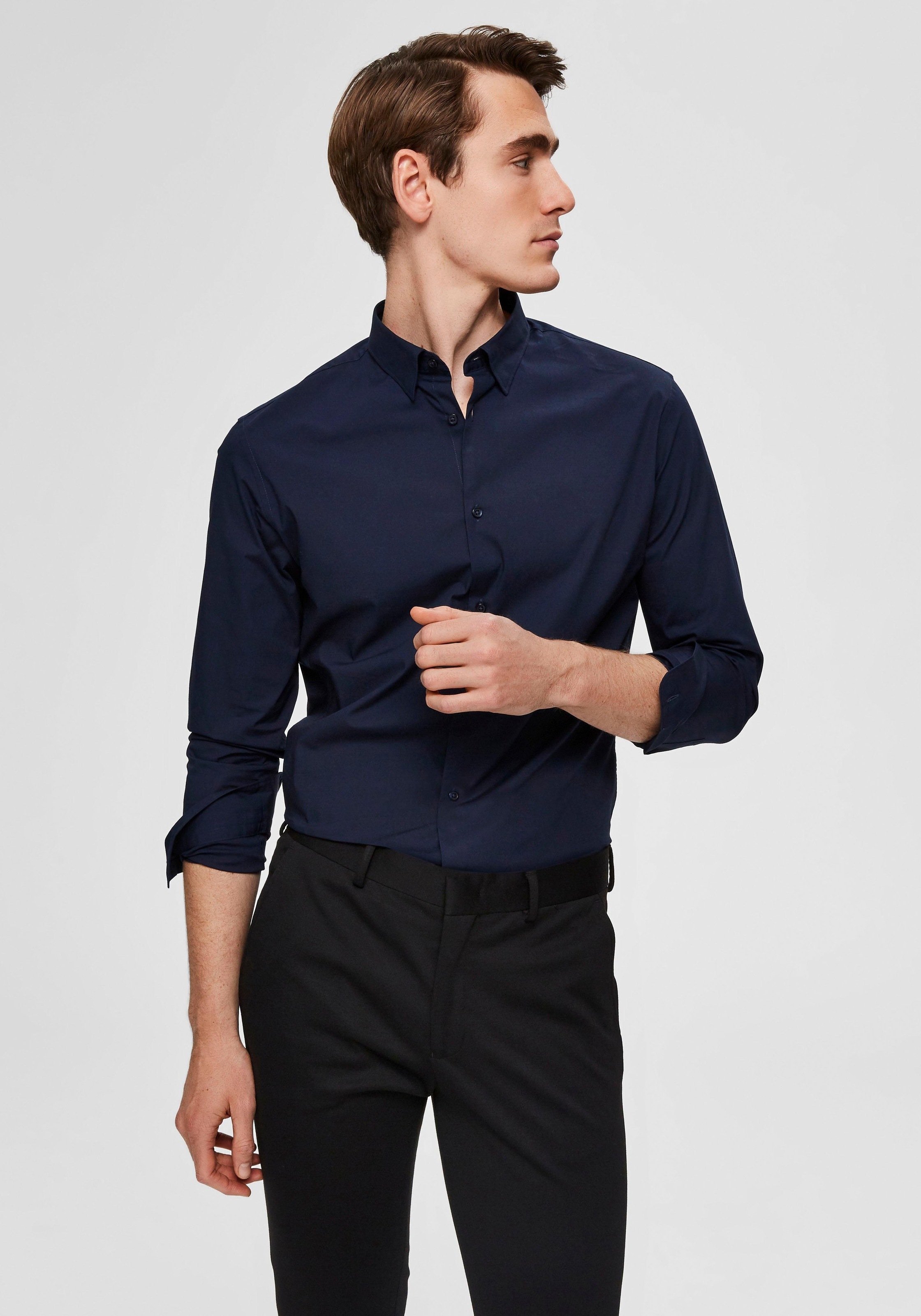 SELECTED HOMME Langarmhemd »SLIM MICHIGAN SHIRT« kaufen