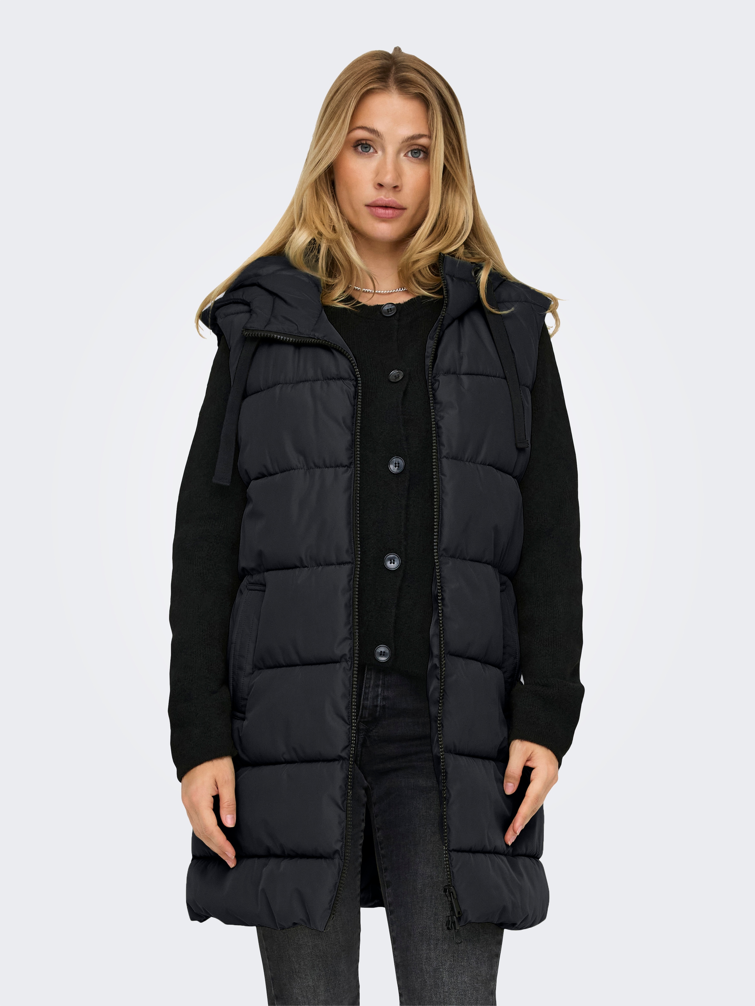 Anzugweste »ONLCLAIR PUFFER HOOD WAISTCOAT OTW CC«