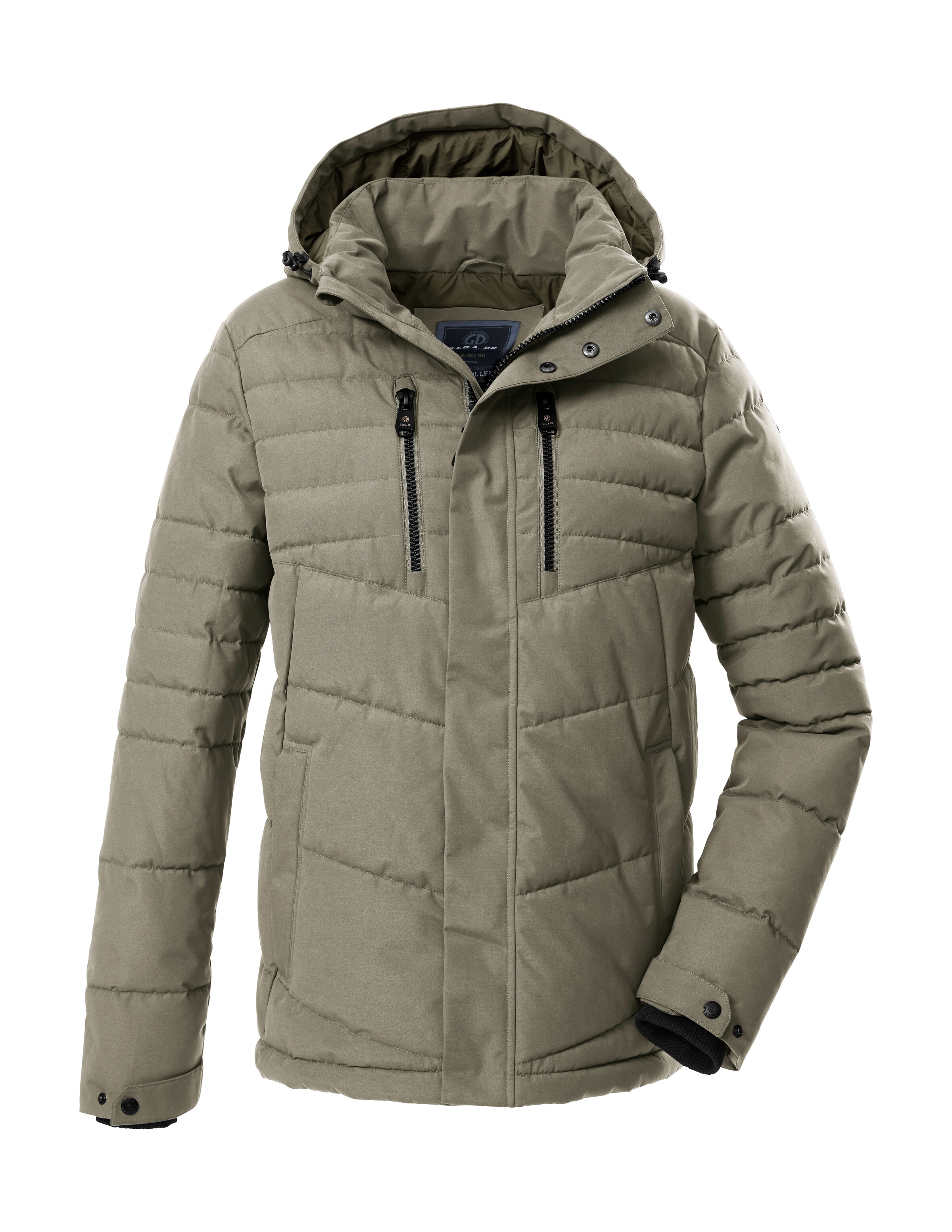Image of G.I.G.A. DX by killtec Steppjacke "GW 69 MN QLTD JCKT" Wasserabweisende Herrenjacke, 8.000 mm Wassersäule, abnehmbare Kapuze