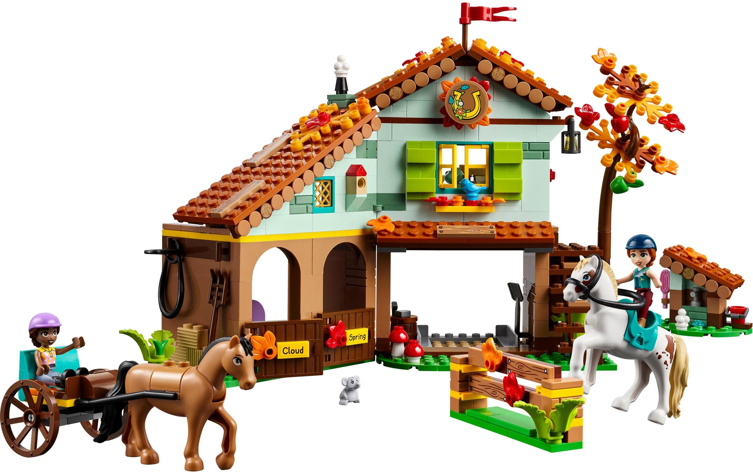 LEGO® Spielbausteine »Friends Autumns Reitstall 417«, (545 St.)