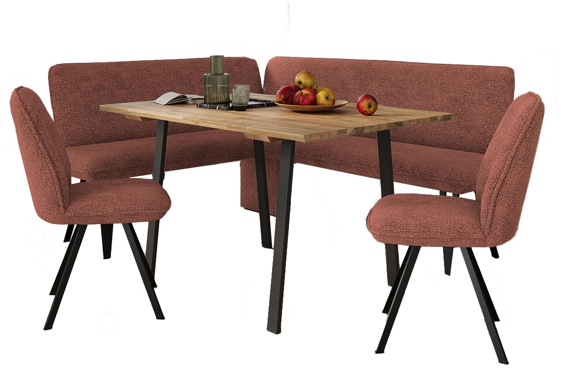 Home affaire Ensemble de bancs d'angle »Mily Essecke, Sitzgruppe, Eckbankgruppe, Küchenbankgruppe« Set, 4er, 4 cuis tlg. BESTSELLER