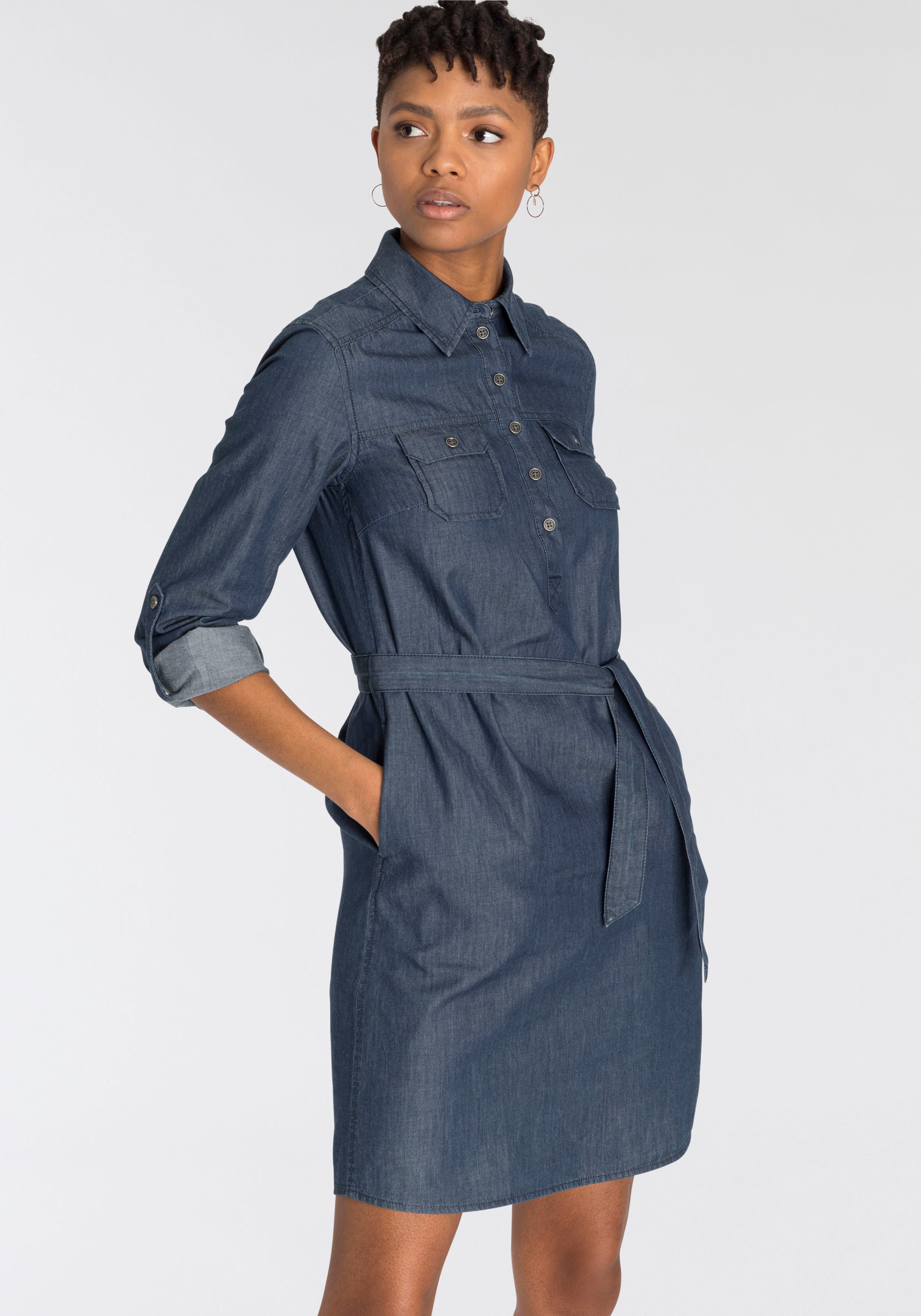 Image of Arizona Jeanskleid, im Tunikastil bei Ackermann Versand Schweiz