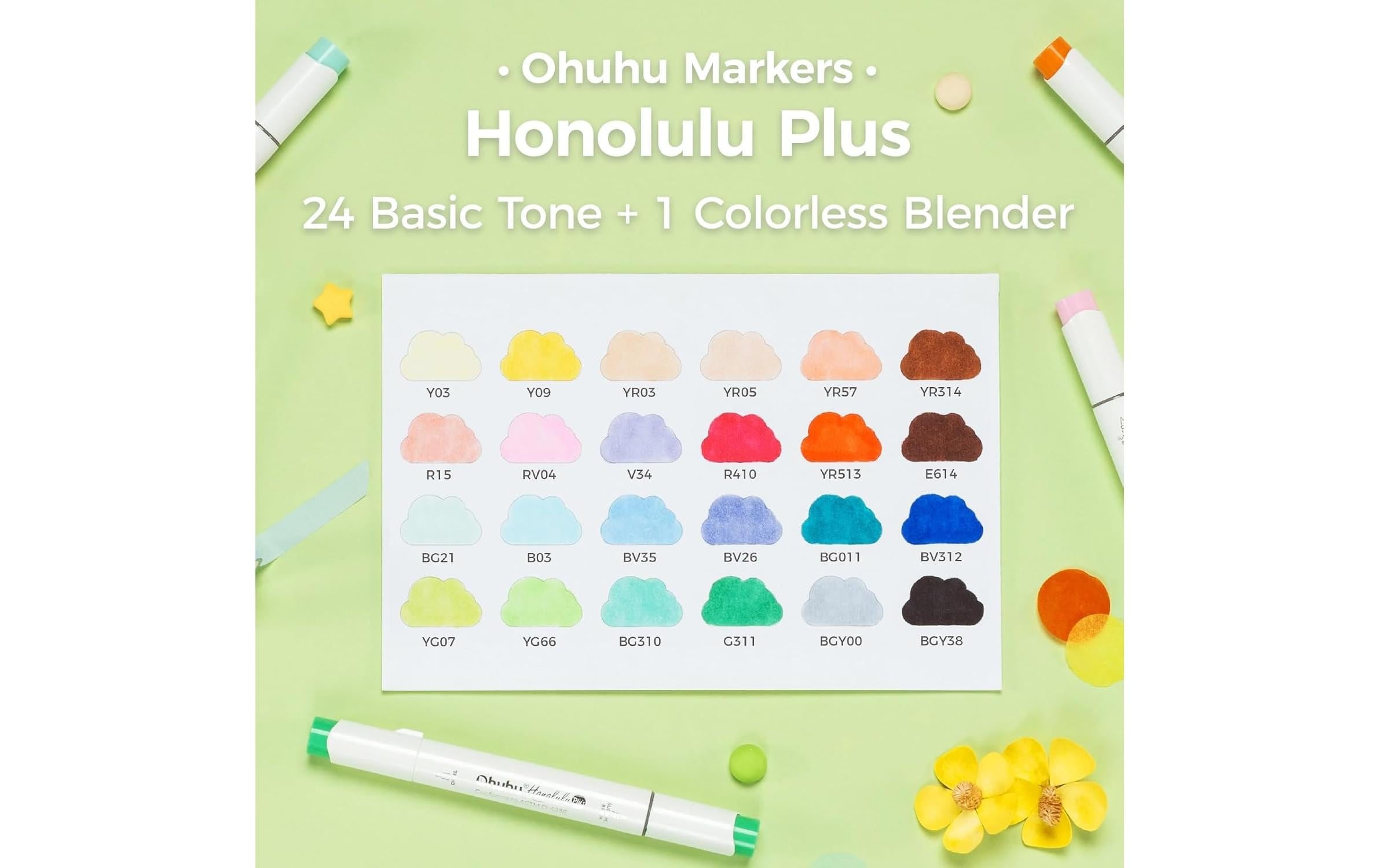   Marqueur »Ohuhu Honolulu Plus (24 Stk.) 24 Stück«