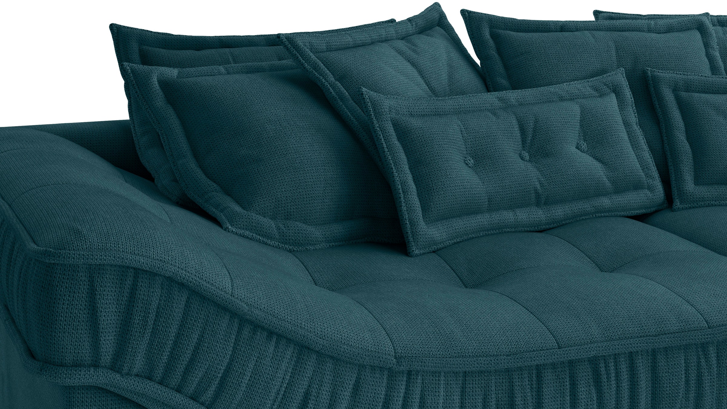 Mr. Couch Ecksofa »Diwan II DuraFlex L-Form«, DuraFlex-Kaltschaumpolsterung, bis 140 kg, 4 Bezugsqualitäten