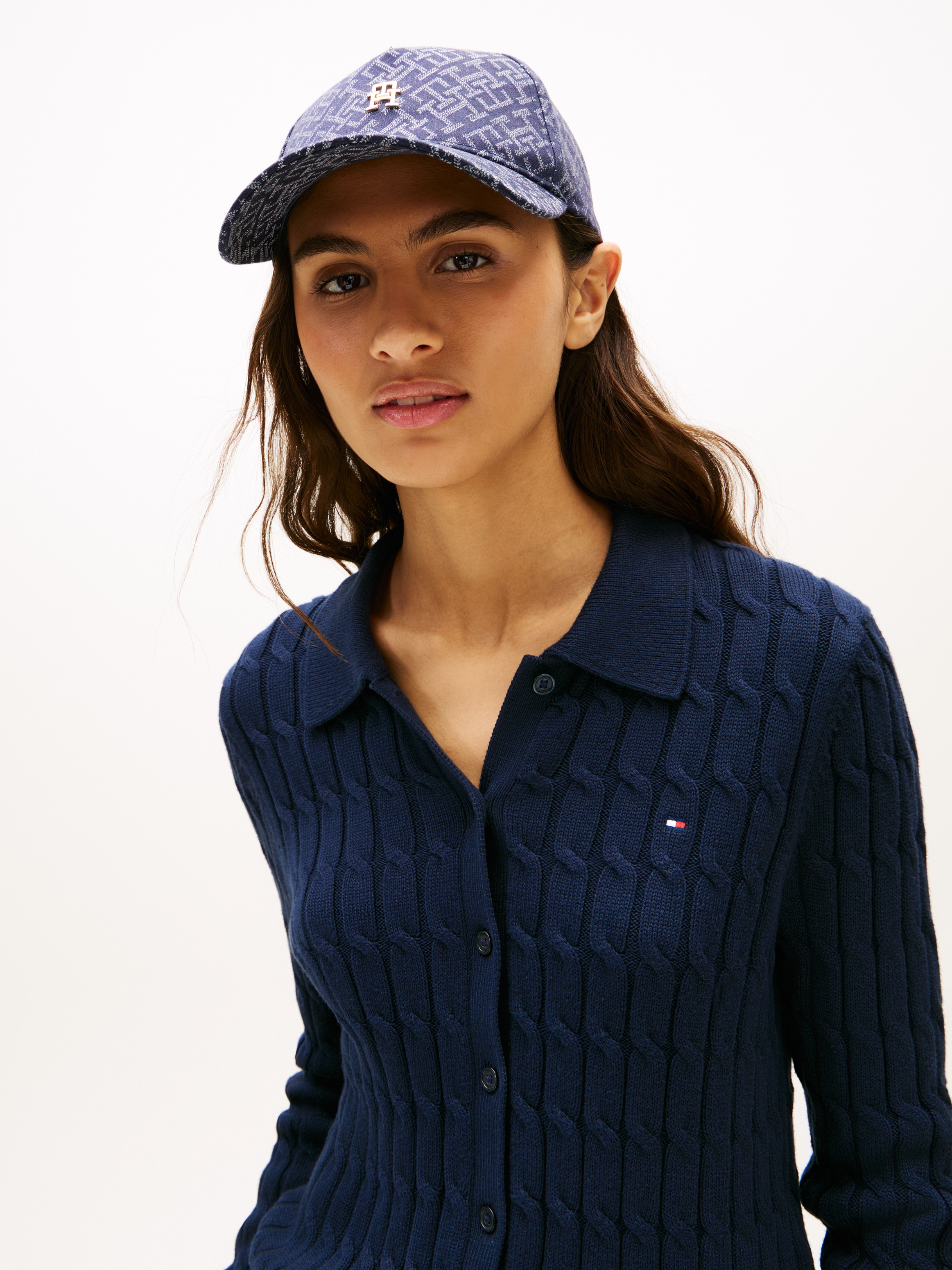 Tommy Hilfiger Casquette de baseball »MONOGRAM« coupe régulière avec visière rigide