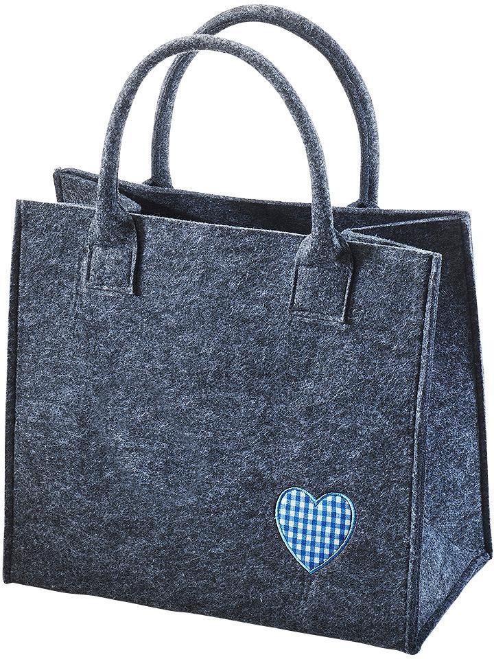 Image of locker Aufbewahrungstasche »Blaues Herz« bei Ackermann Versand Schweiz